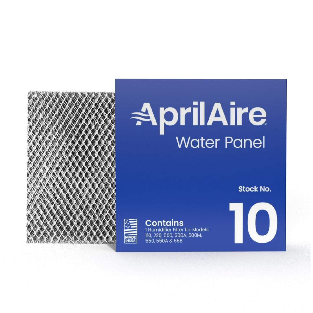 image:imageAprilAire 10 Water Panel Humidifier Filter Replacement for AprilAire WholeHouse Humidifier Models 110 220 500 500A 500M 550 550A 558 Pack of 10Water Panel Humidifier Filter