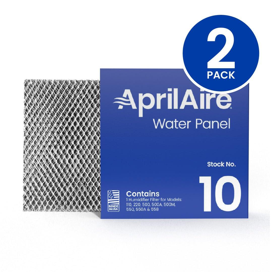 image:imageAprilAire 10 Water Panel Humidifier Filter Replacement for AprilAire WholeHouse Humidifier Models 110 220 500 500A 500M 550 550A 558 Pack of 10Water Panel Humidifier Filter