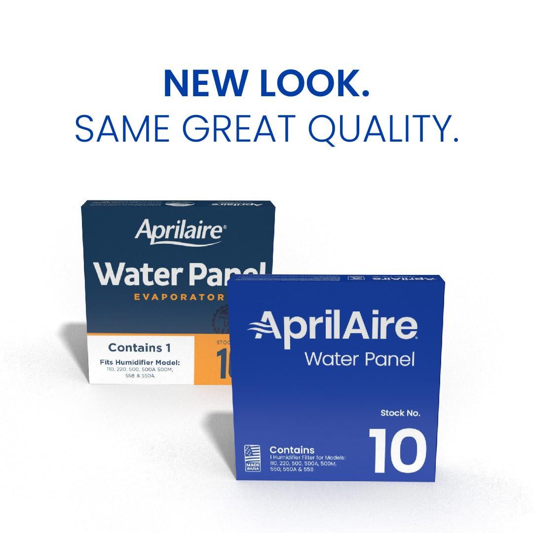 image:imageAprilAire 10 Water Panel Humidifier Filter Replacement for AprilAire WholeHouse Humidifier Models 110 220 500 500A 500M 550 550A 558 Pack of 10Water Panel Humidifier Filter