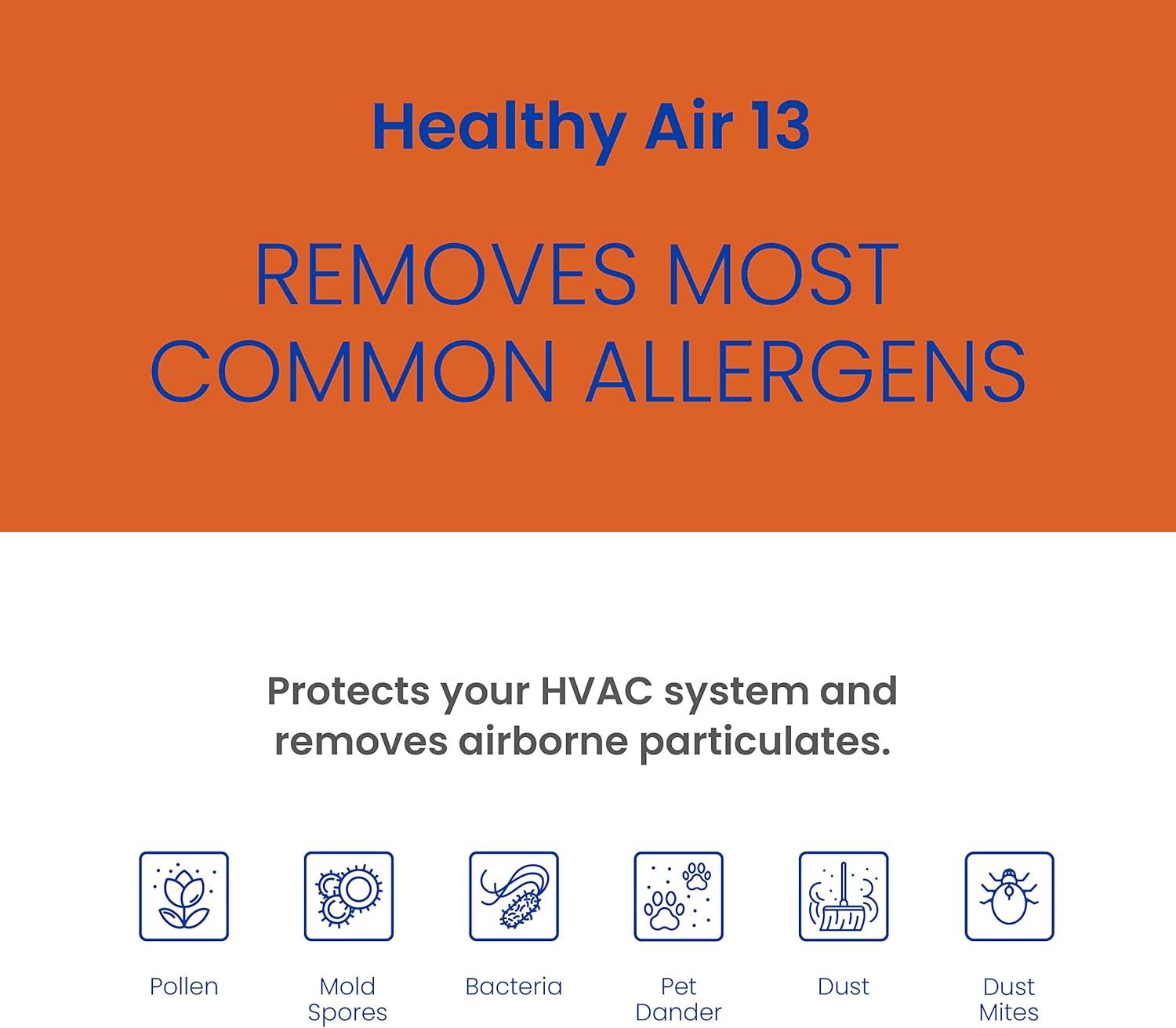 image:imageAprilAire 113 Replacement Filter for AprilAire Whole House Air Purifiers MERV 13 Healthy Home Allergy 16x20x4 Air Filter Pack of 1Healthy Air 13