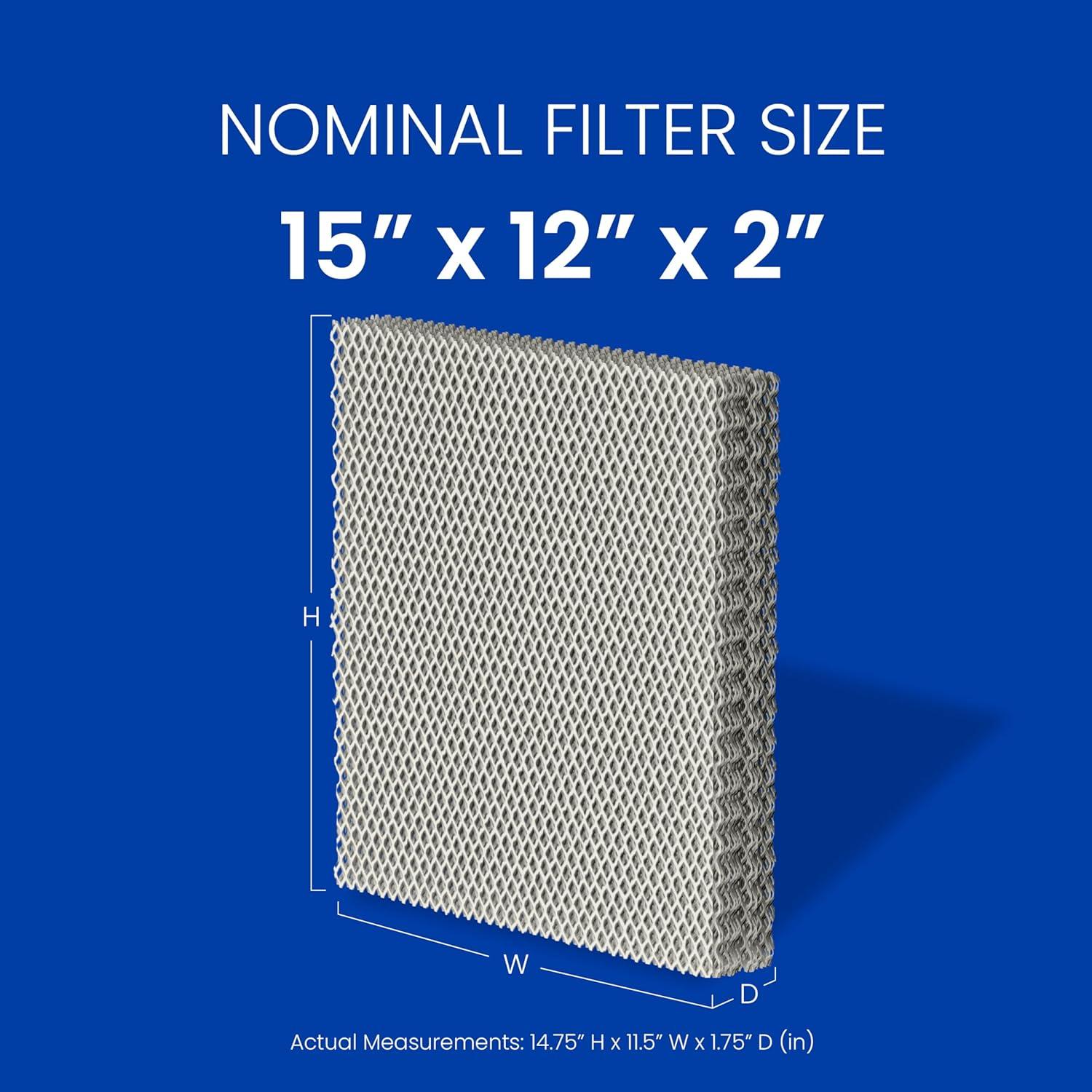 image:imageAprilAire 12 Water Panel Humidifier Filter Replacement for AprilAire WholeHouse Humidifier Models 112 224 225 440 445 445A 448 Pack of 12