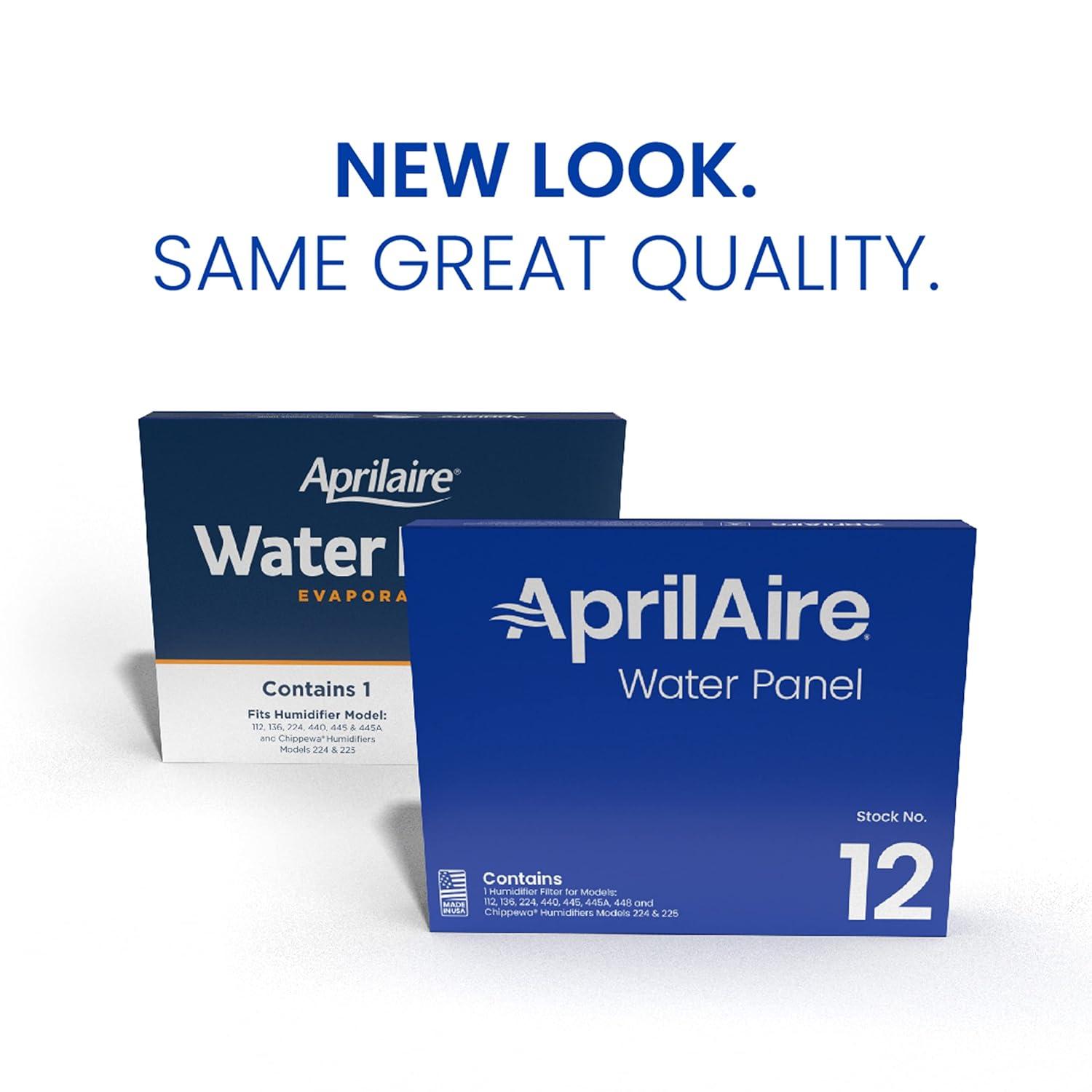 image:imageAprilAire 12 Water Panel Humidifier Filter Replacement for AprilAire WholeHouse Humidifier Models 112 224 225 440 445 445A 448 Pack of 14