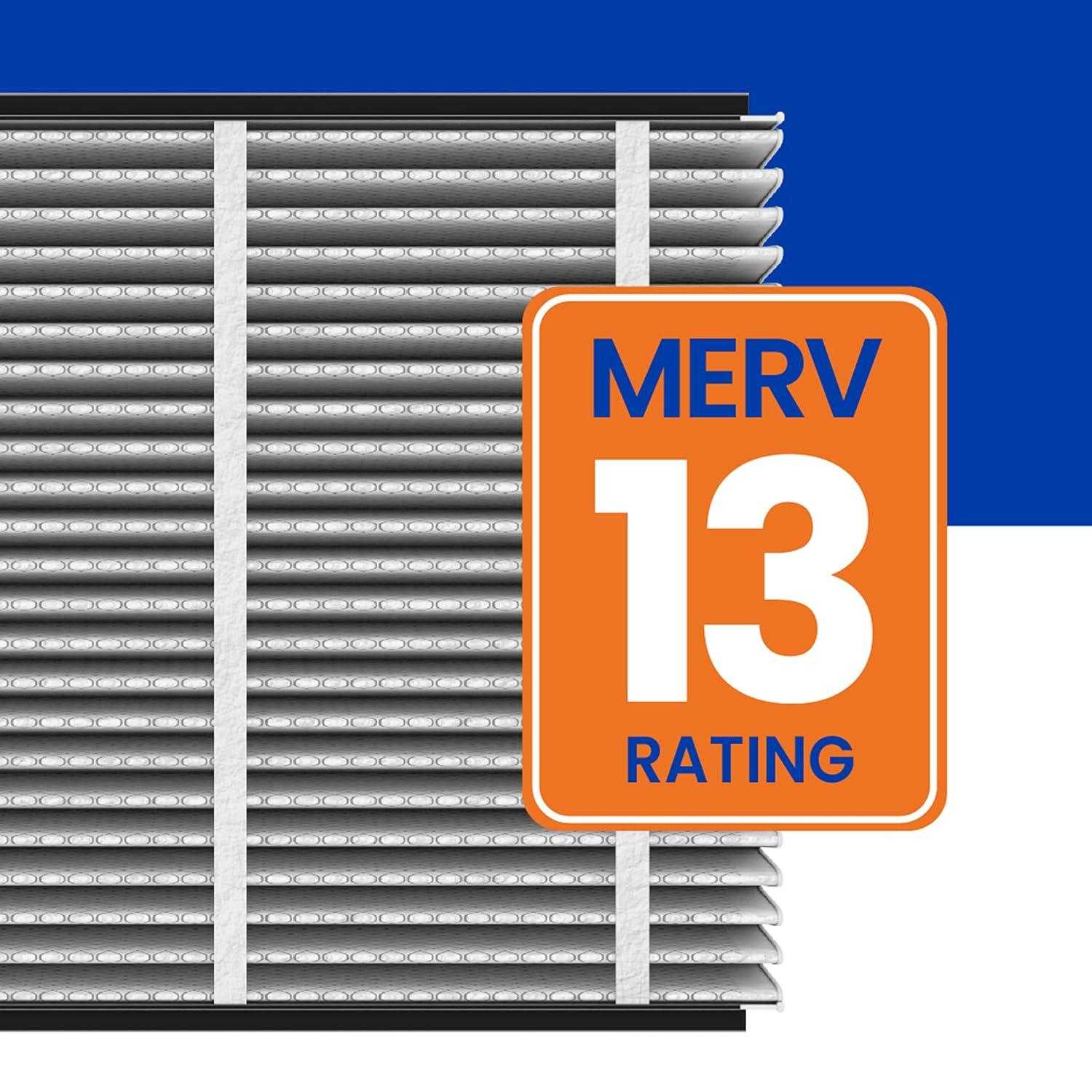 image:imageAprilAire 213 Replacement Filter for AprilAire Whole House Air Purifiers MERV 13 Healthy Home Allergy 20x25x4 Air Filter Pack of 42