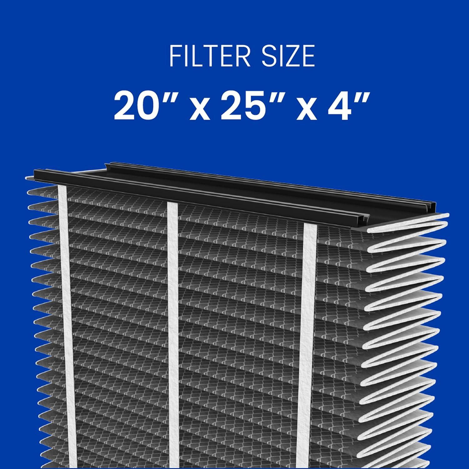 image:imageAprilAire 213CBN Replacement Filter for AprilAire Whole House Air Purifiers MERV 13 with Carbon Healthy Home Allergy Odor Reduction 20x25x4 Air Filter Pack of 22