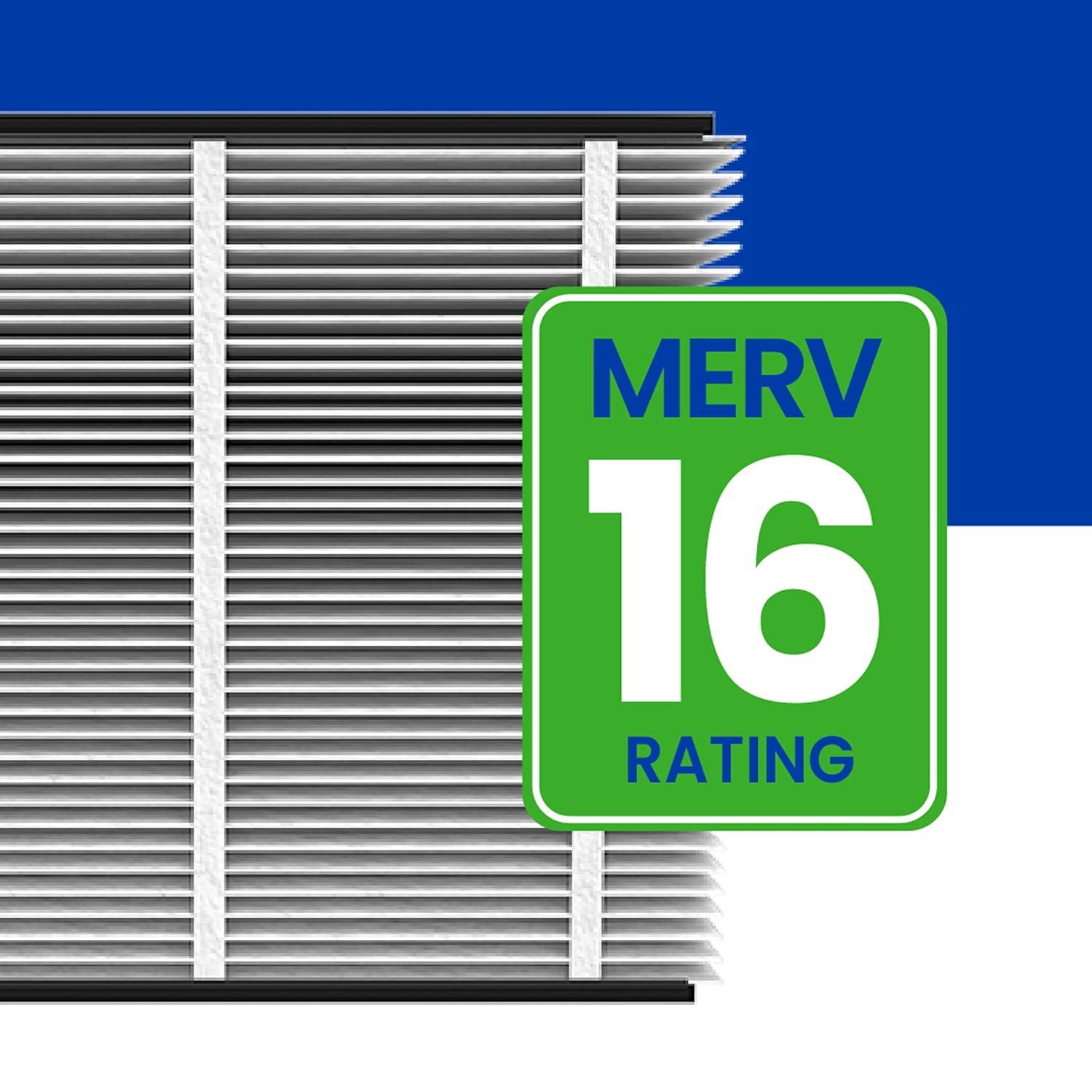 image:imageAprilAire 216 Replacement Filter for AprilAire Whole House Air Purifiers MERV 16 Allergy Asthma amp Virus 20x25x4 Air Filter Pack of 11