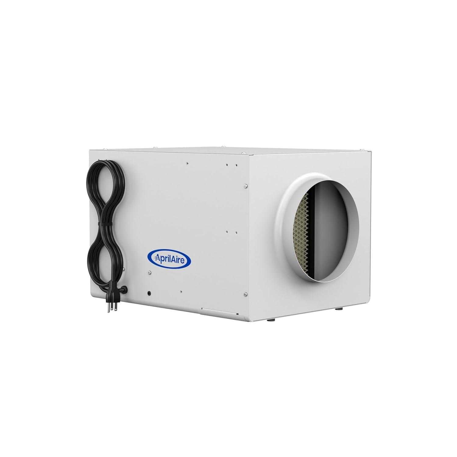 image:imageAprilAire 300 SelfContained Fan Powered WholeHouse Humidifier for Homes with Ducted Forced Air Furnace Systems Boilers MiniSplits Radiant Heat and Other Ductless Systems up to 3900 Sq Ft