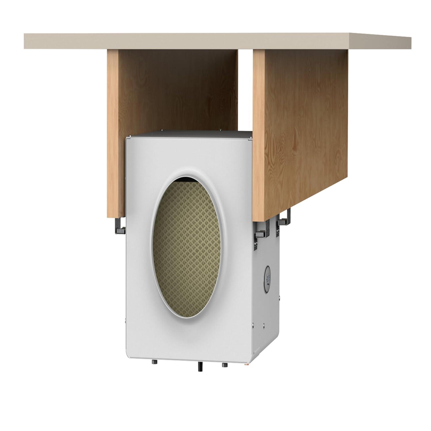 image:imageAprilAire 300 SelfContained Fan Powered WholeHouse Humidifier for Homes with Ducted Forced Air Furnace Systems Boilers MiniSplits Radiant Heat and Other Ductless Systems up to 3900 Sq Ft