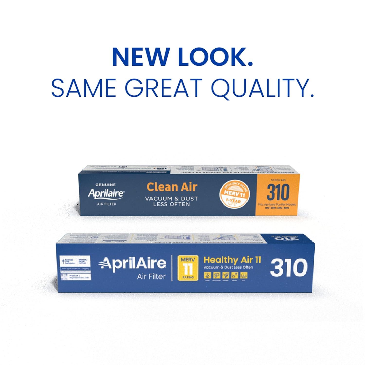 image:imageAprilAire 310 Replacement Filter for AprilAire Whole House Air Purifiers MERV 11 Clean Air amp Dust 20x20x4 Air Filter Pack of 21