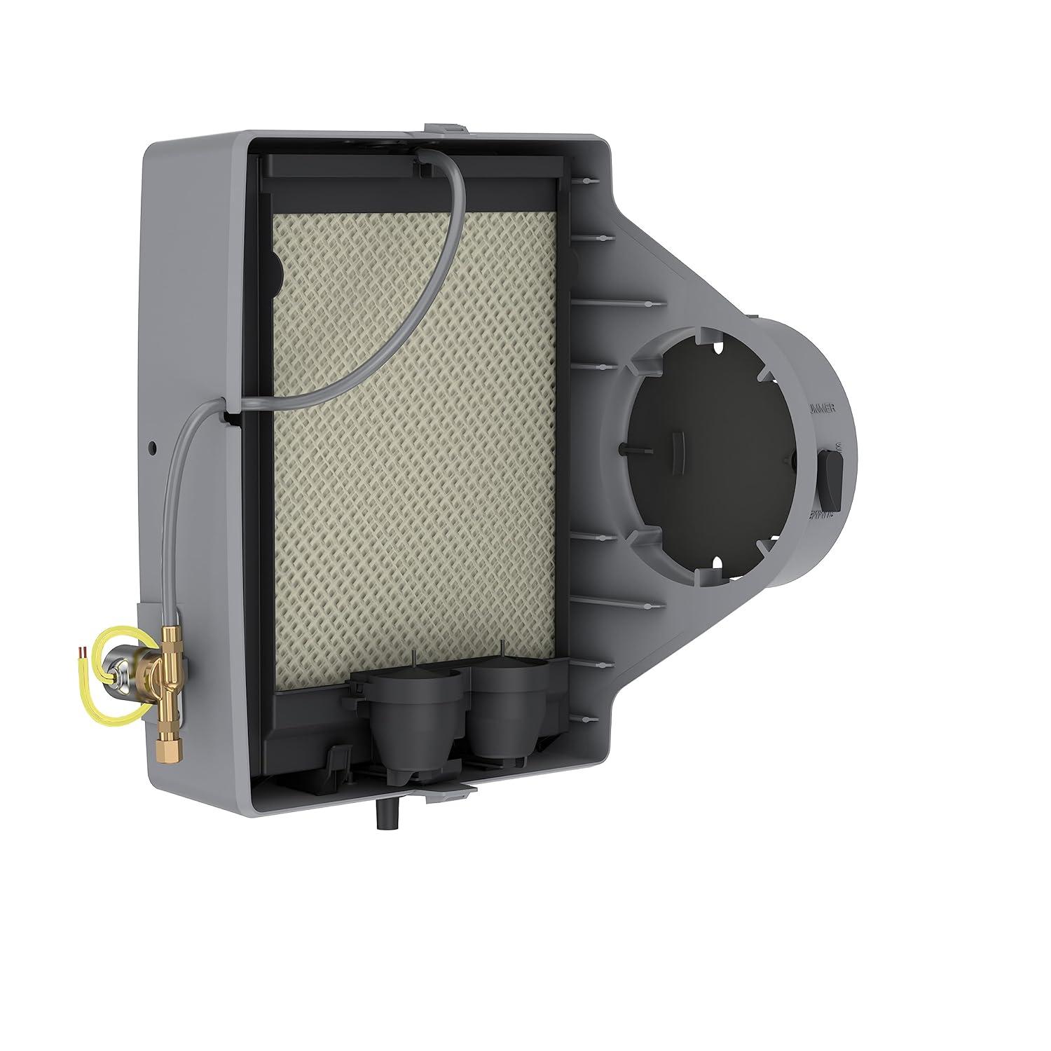 image:imageAprilAire 400M 17gal WholeHouse Evaporative Humidifier with Manual Control for up to 5000 sq ft AprilAire Model 5843 Humidifier Installation KitHumidifier
