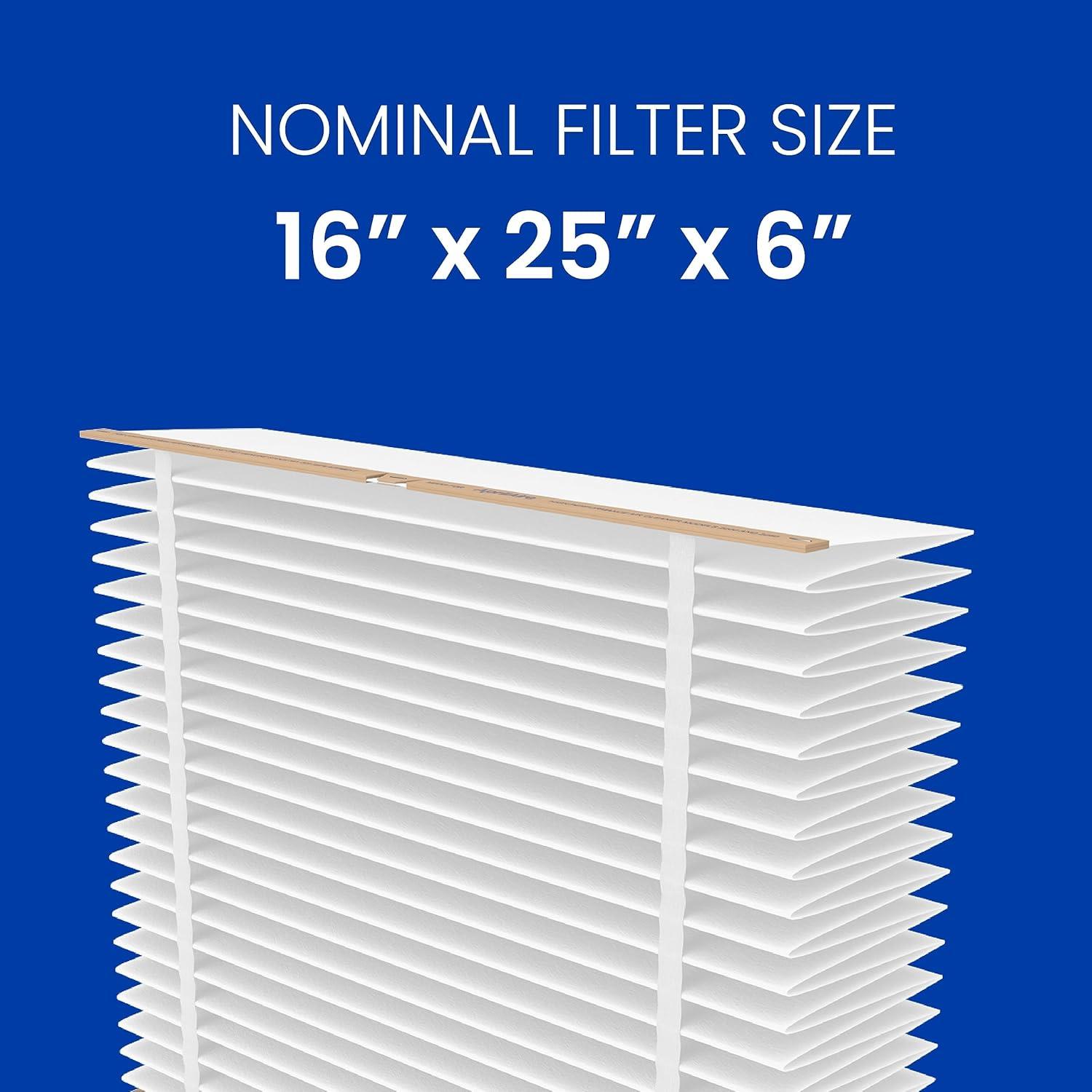 image:imageAprilAire 401 Replacement Furnace Filter for AprilAire 2400 SpaceGard 2400 WholeHouse Air Purifiers MERV 10 16x25x6 Air Filter Pack of 10Air Filter