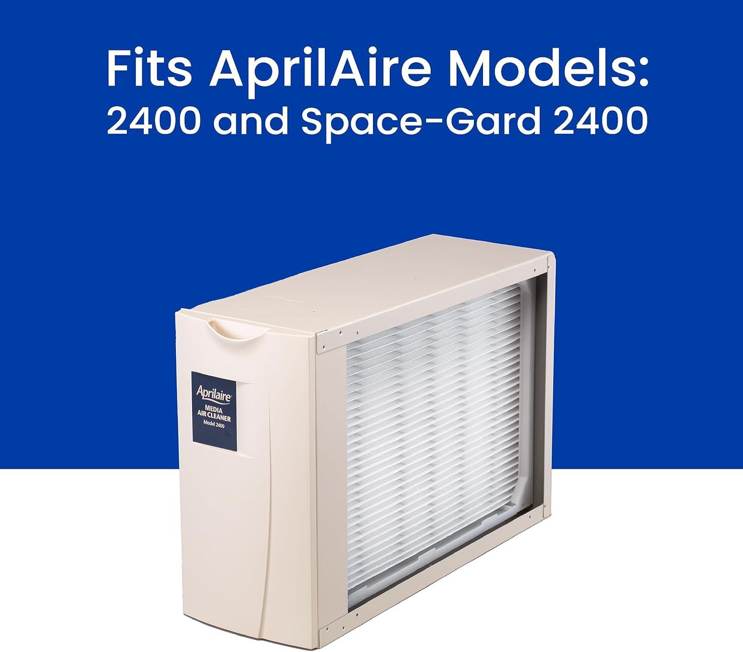 image:imageAprilAire 401 Replacement Furnace Filter for AprilAire 2400 SpaceGard 2400 WholeHouse Air Purifiers MERV 10 16x25x6 Air Filter Pack of 10Air Filter