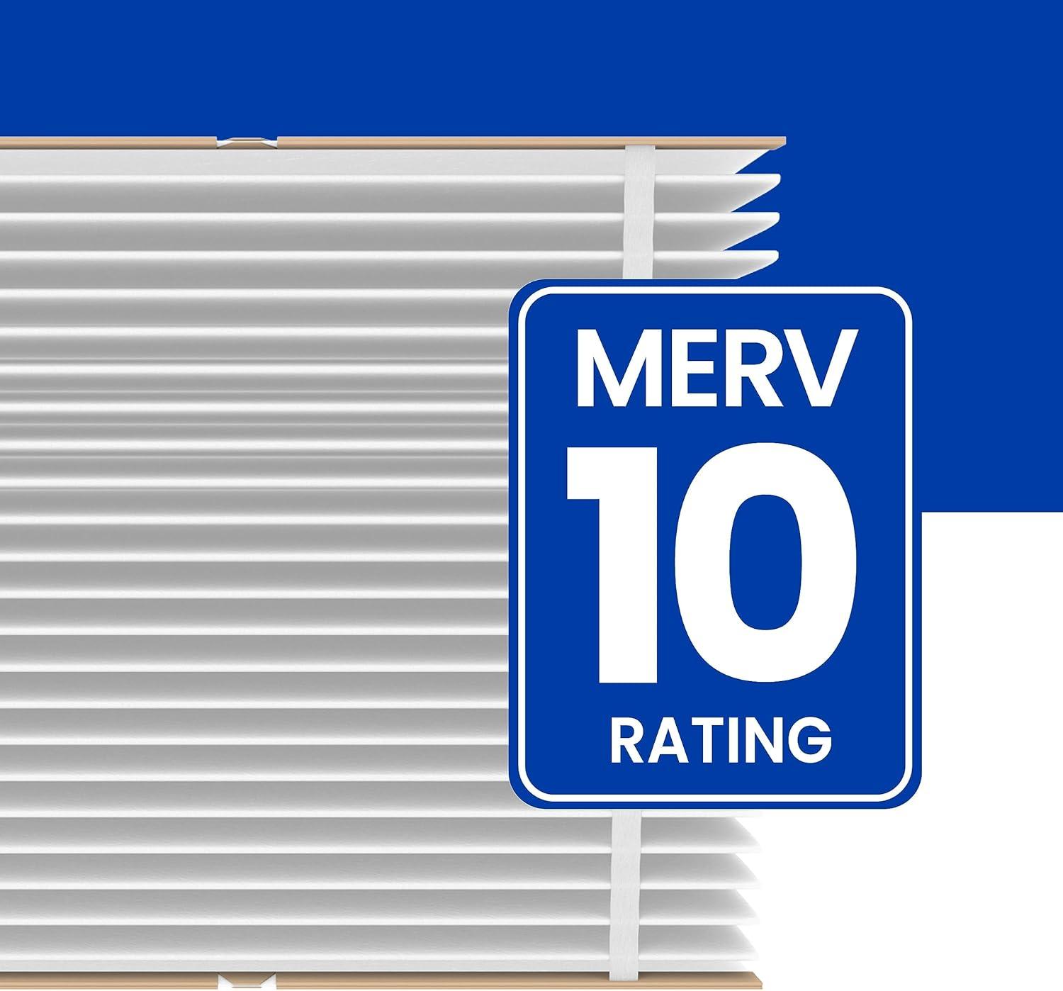 image:imageAprilAire 401 Replacement Furnace Filter for AprilAire 2400 SpaceGard 2400 WholeHouse Air Purifiers MERV 10 16x25x6 Air Filter Pack of 10Air Filter
