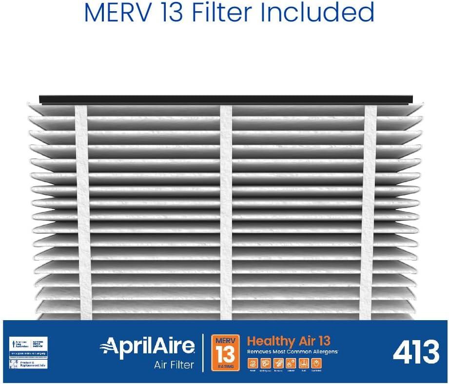 image:imageAprilAire 401 Replacement Furnace Filter for AprilAire 2400 SpaceGard 2400 WholeHouse Air Purifiers MERV 10 16x25x6 Air Filter Pack of 10Upgrade Kit