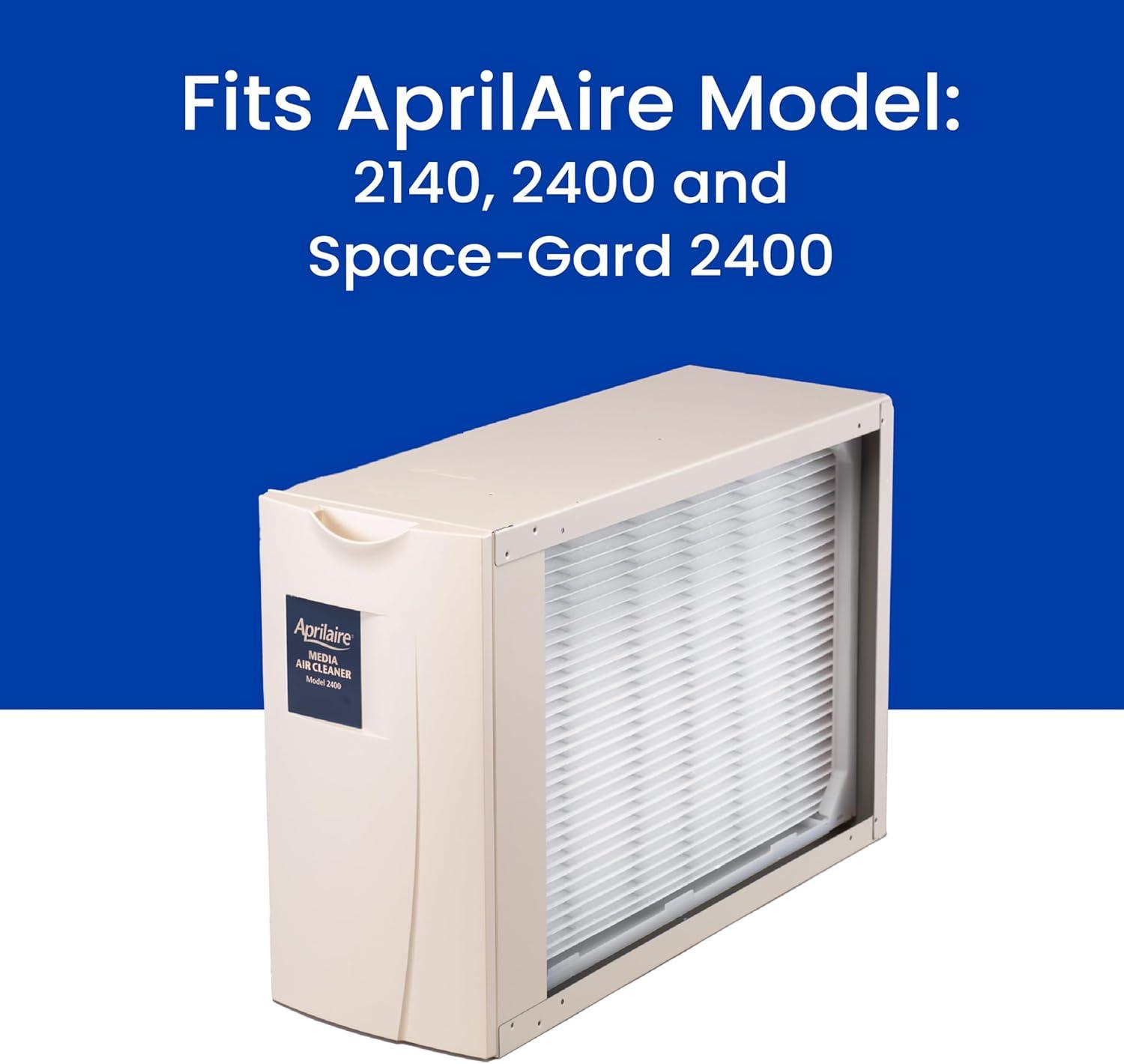 image:imageAprilAire 401 Replacement Furnace Filter for AprilAire 2400 SpaceGard 2400 WholeHouse Air Purifiers MERV 10 16x25x6 Air Filter Pack of 10Upgrade Kit