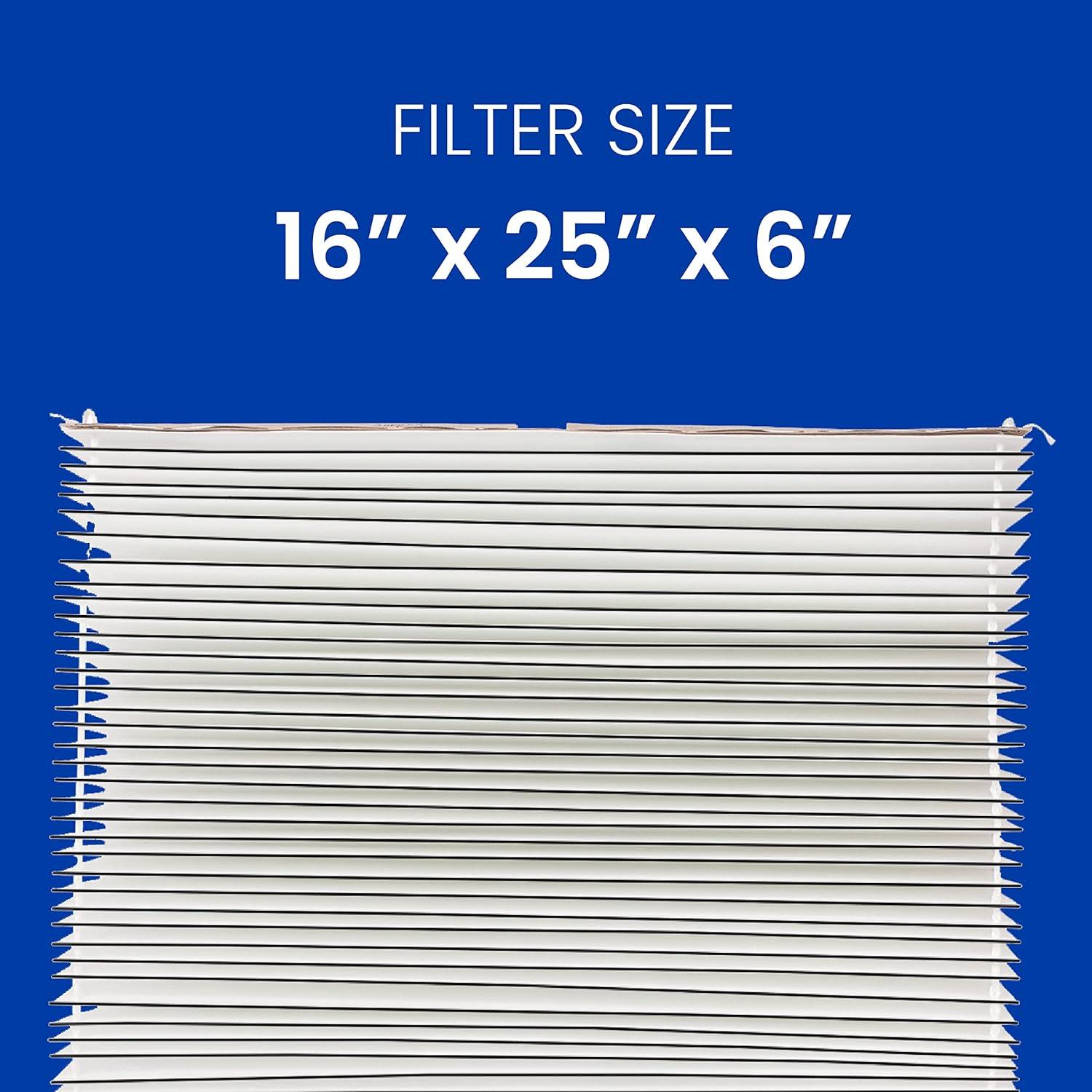 image:imageAprilAire 501 Replacement Filter for AprilAire 5000 WholeHouse Air Purifier MERV 15 Equivalent 16x25x6 Air Filter Pack of 1Value Pack 2