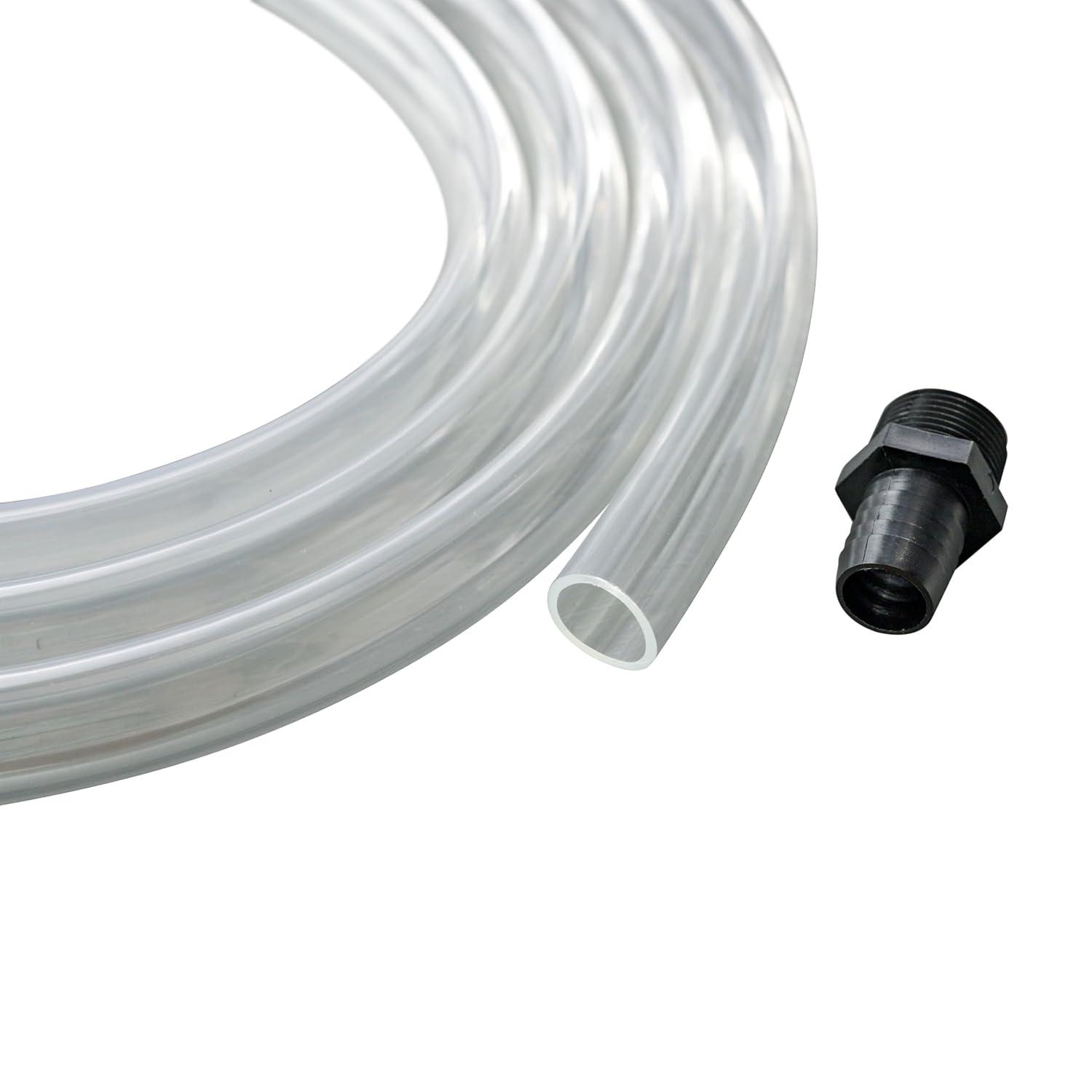 image:imageAprilAire 5692 Dehumidifier Drainage Parts Kit Including 10 Feet of Drain Tubing and Threaded Fitting for AprilAire WholeHouse ESeries Dehumidifiers