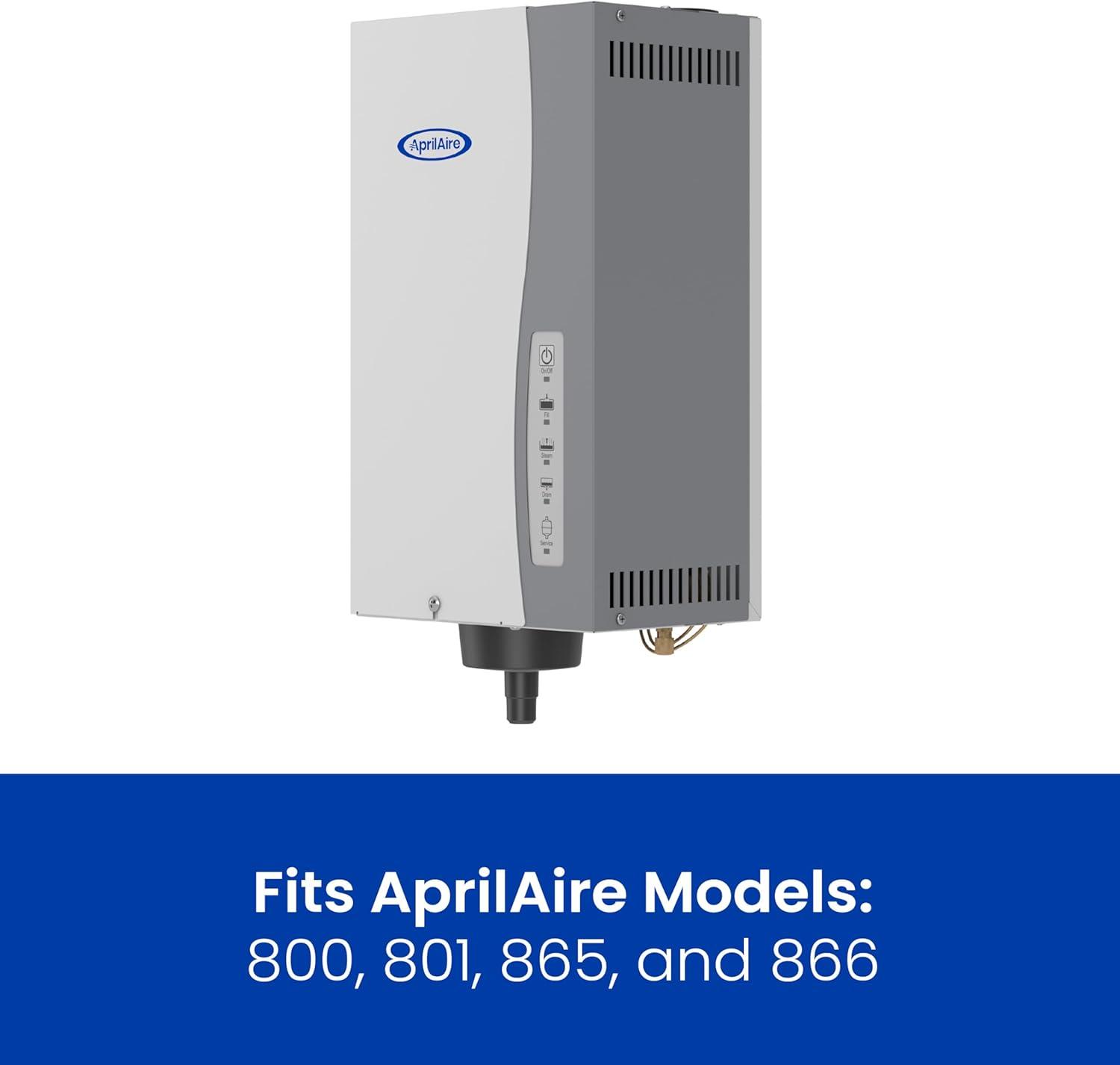 image:imageAprilAire 5768 Steam Humidifier Maintenance Kit with Replacement Canister for Whole House Steam Humidifier Models 800 801 865 86659L x 59W x 136H inches