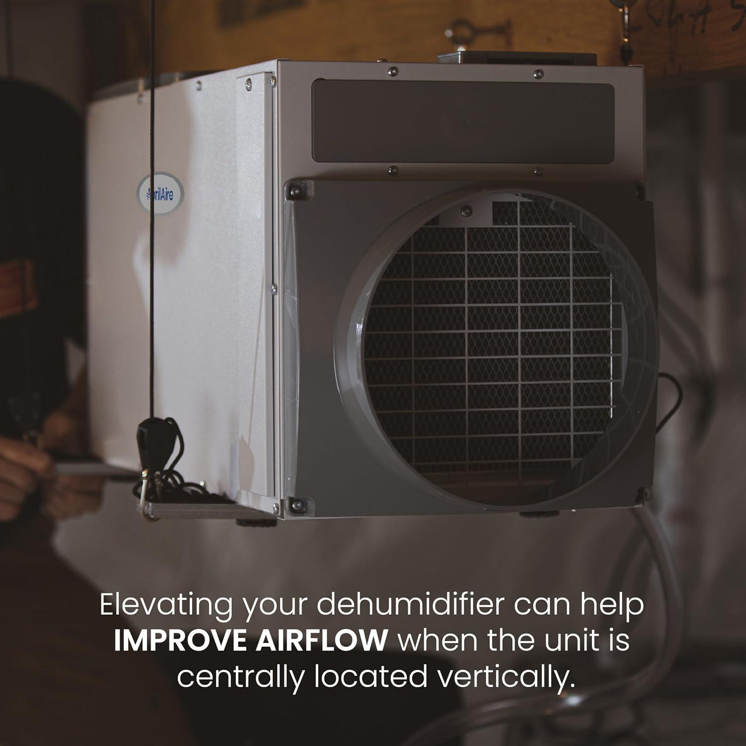 image:imageAprilAire 5822 Dehumidifier Hanging Kit for AprilAire Crawl Space Basement WholeHouse Dehumidifier Models E070 E080 E100 E130 1820 1830 1850 1852 1870 1872