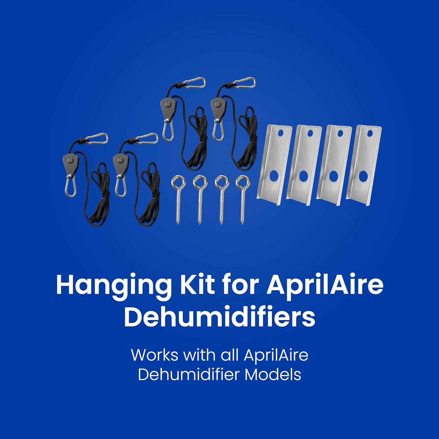 image:imageAprilAire 5822 Dehumidifier Hanging Kit for AprilAire Crawl Space Basement WholeHouse Dehumidifier Models E070 E080 E100 E130 1820 1830 1850 1852 1870 1872