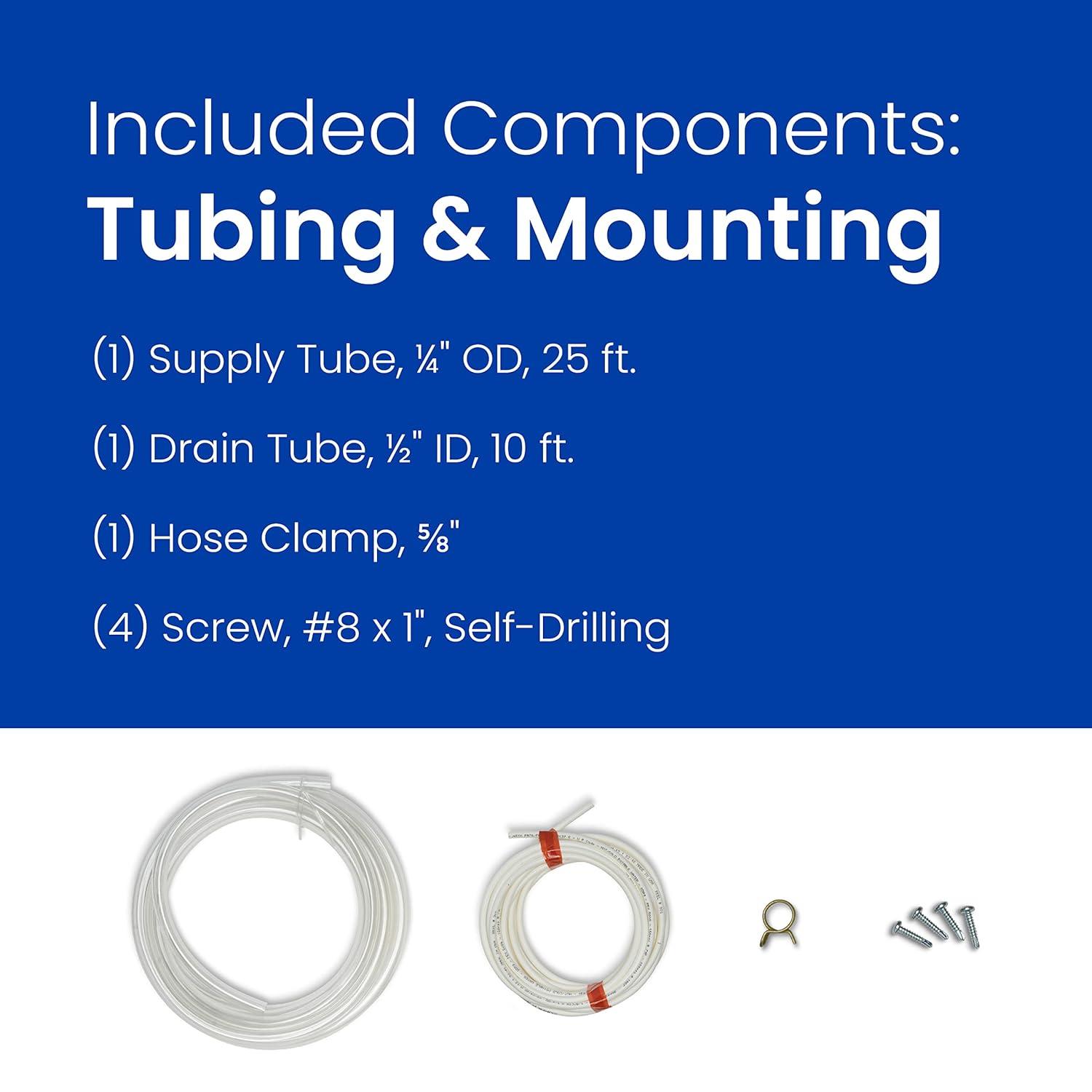 image:imageAprilAire 5846 Humidifier Installation Kit for Whole Home Fan Powered Humidifier with Automatic Control Compatible with Model 700 Black