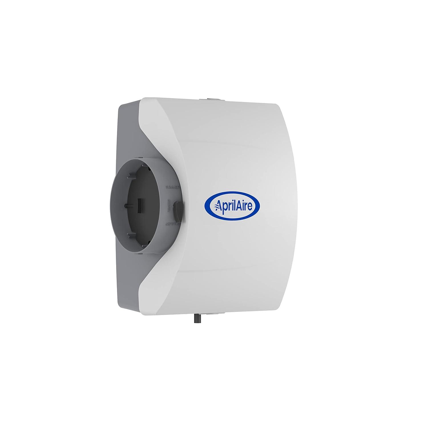 image:imageAprilAire 600 WholeHouse Humidifier Automatic High Output Furnace Humidifier Large Capacity WholeHouse Humidifier for Homes up to 5000 Sq Ft WhiteHumidifier Install Kit