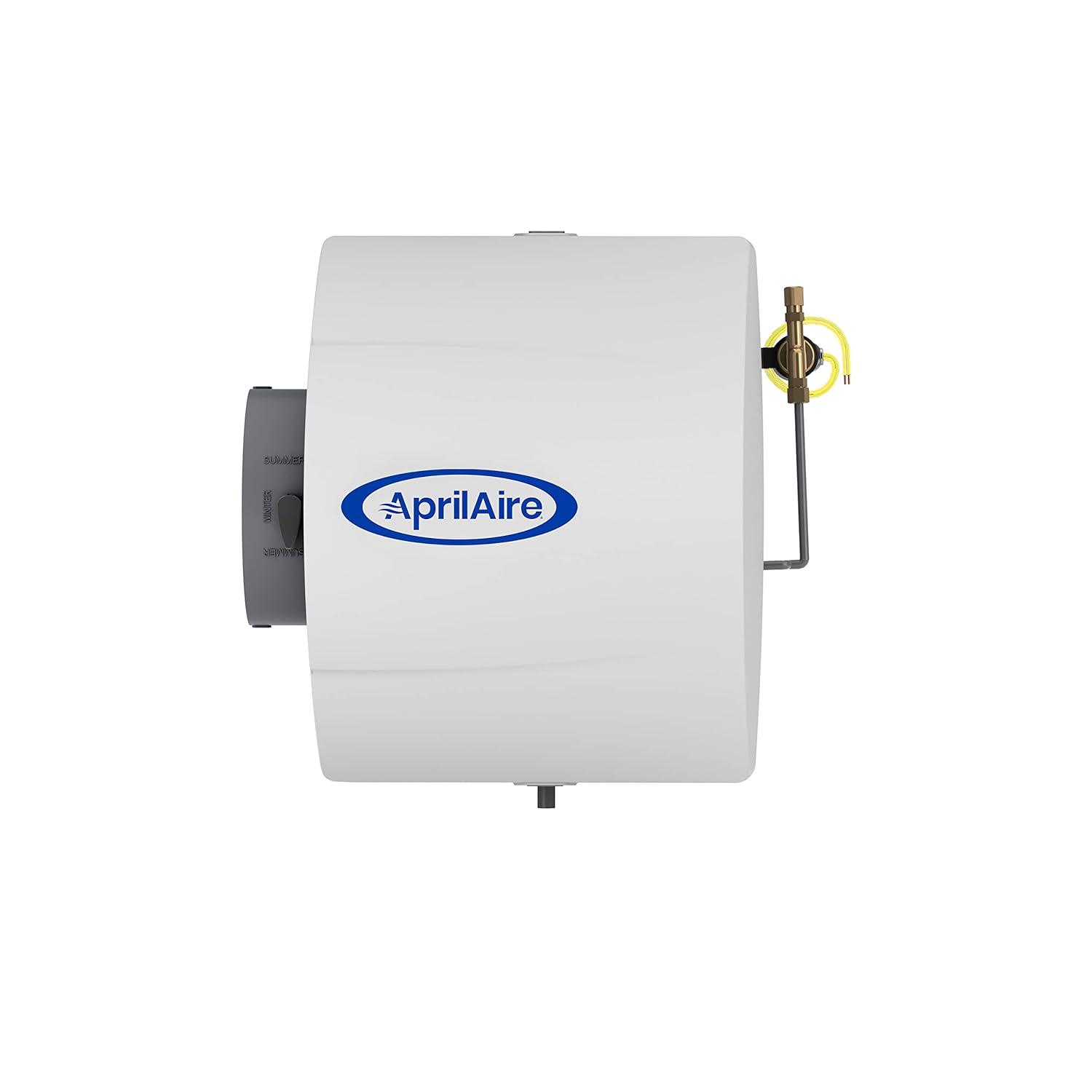 image:imageAprilAire 600 WholeHouse Humidifier Automatic High Output Furnace Humidifier Large Capacity WholeHouse Humidifier for Homes up to 5000 Sq Ft WhiteHumidifier Install Kit