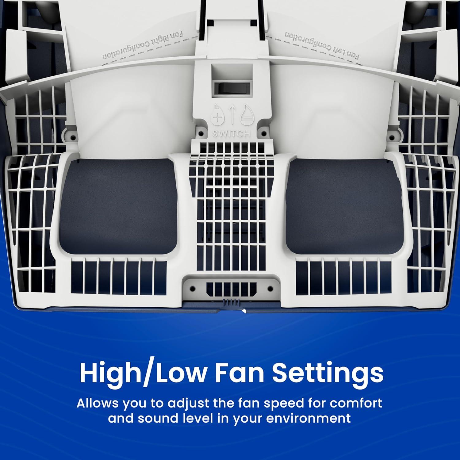 image:imageAprilAire 700M WholeHouse Fan Powered Humidifier Manual Control Large Capacity Up to 5300 Sq Ft 18GPD GrayHumidifier Install Kit w HydroCore