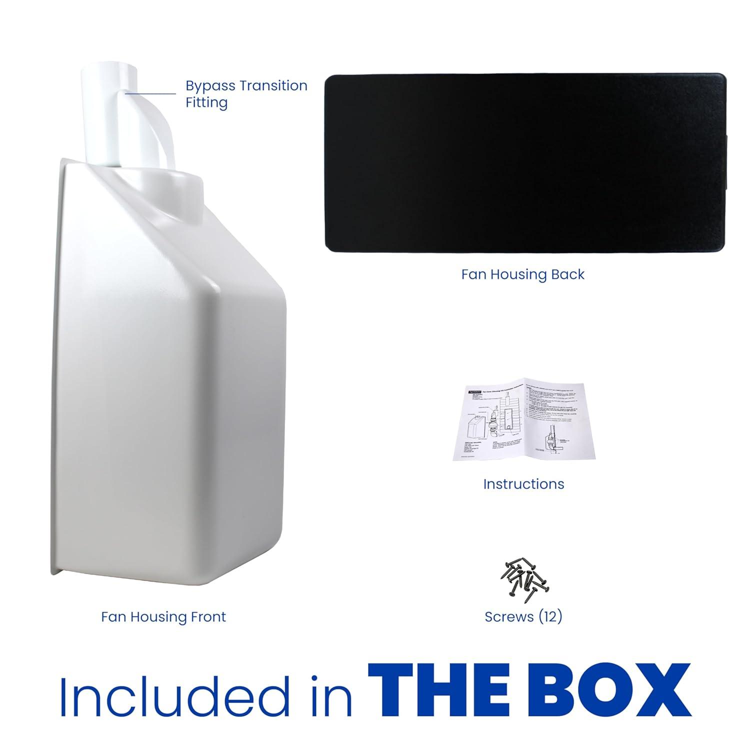 image:imageAprilAire ARNFHK Fan Housing Kit for Radon Mitigation Systems Fits AprilAire ARN15F ARN25F ARNHPF Easy Install