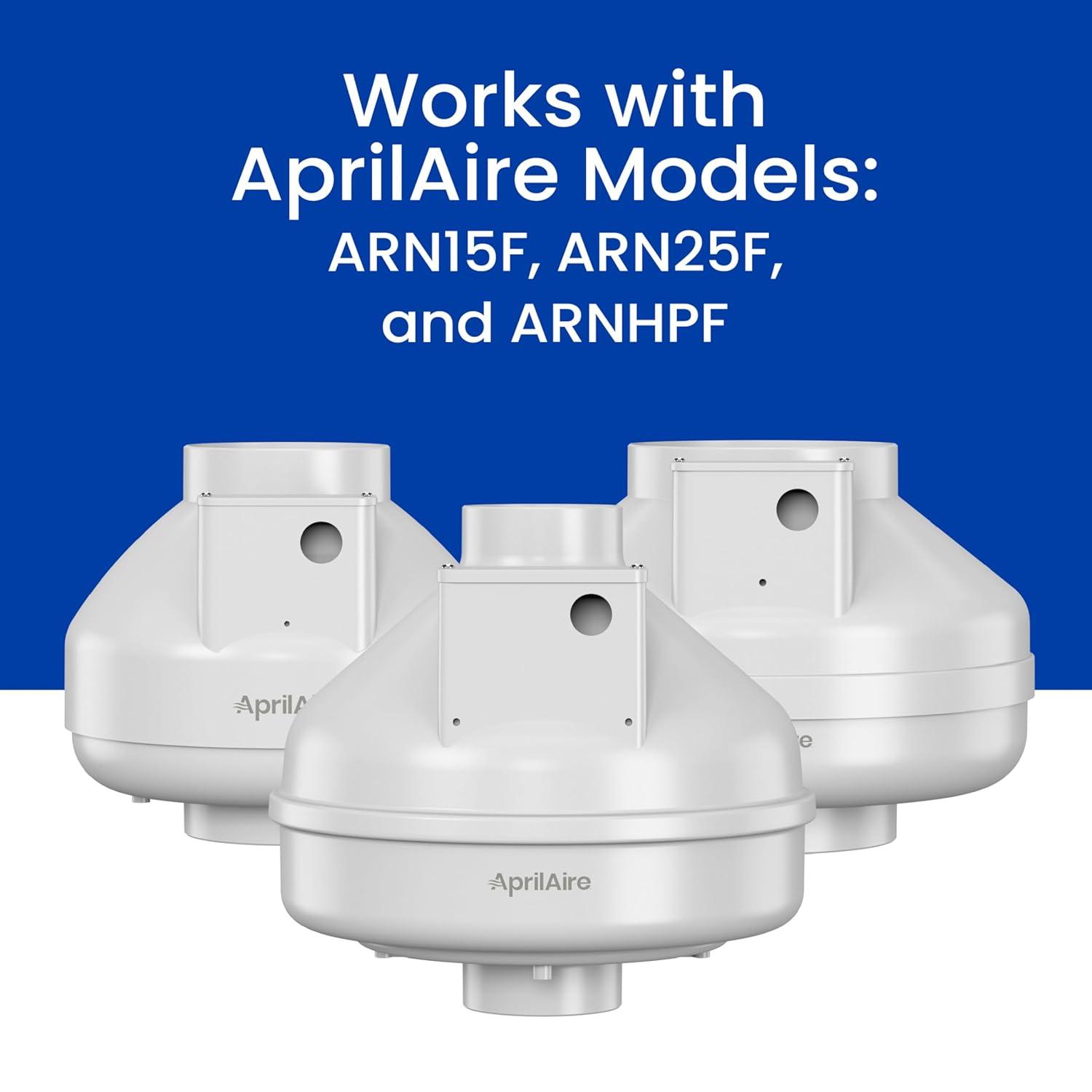 image:imageAprilAire ARNFHK Fan Housing Kit for Radon Mitigation Systems Fits AprilAire ARN15F ARN25F ARNHPF Easy Install