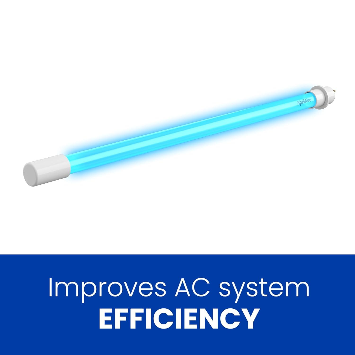 image:imageAprilAire AUV24V Residential WholeHouse Ultraviolet Light UVC Chemical Free Coil Cleaner 16 Bulb 254nm 17W 24V Two HVAC Mounting Options