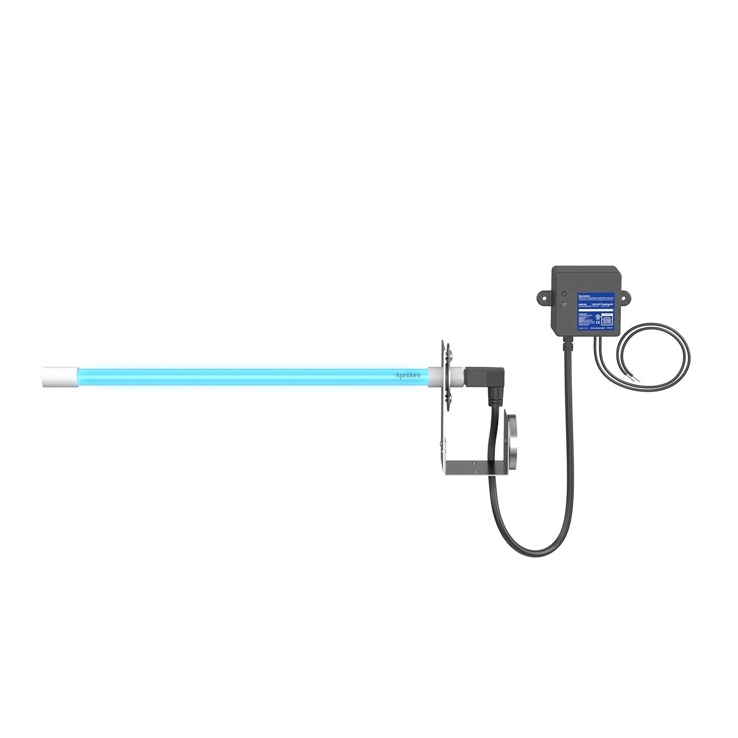 image:imageAprilAire AUV24V Residential WholeHouse Ultraviolet Light UVC Chemical Free Coil Cleaner 16 Bulb 254nm 17W 24V Two HVAC Mounting Options