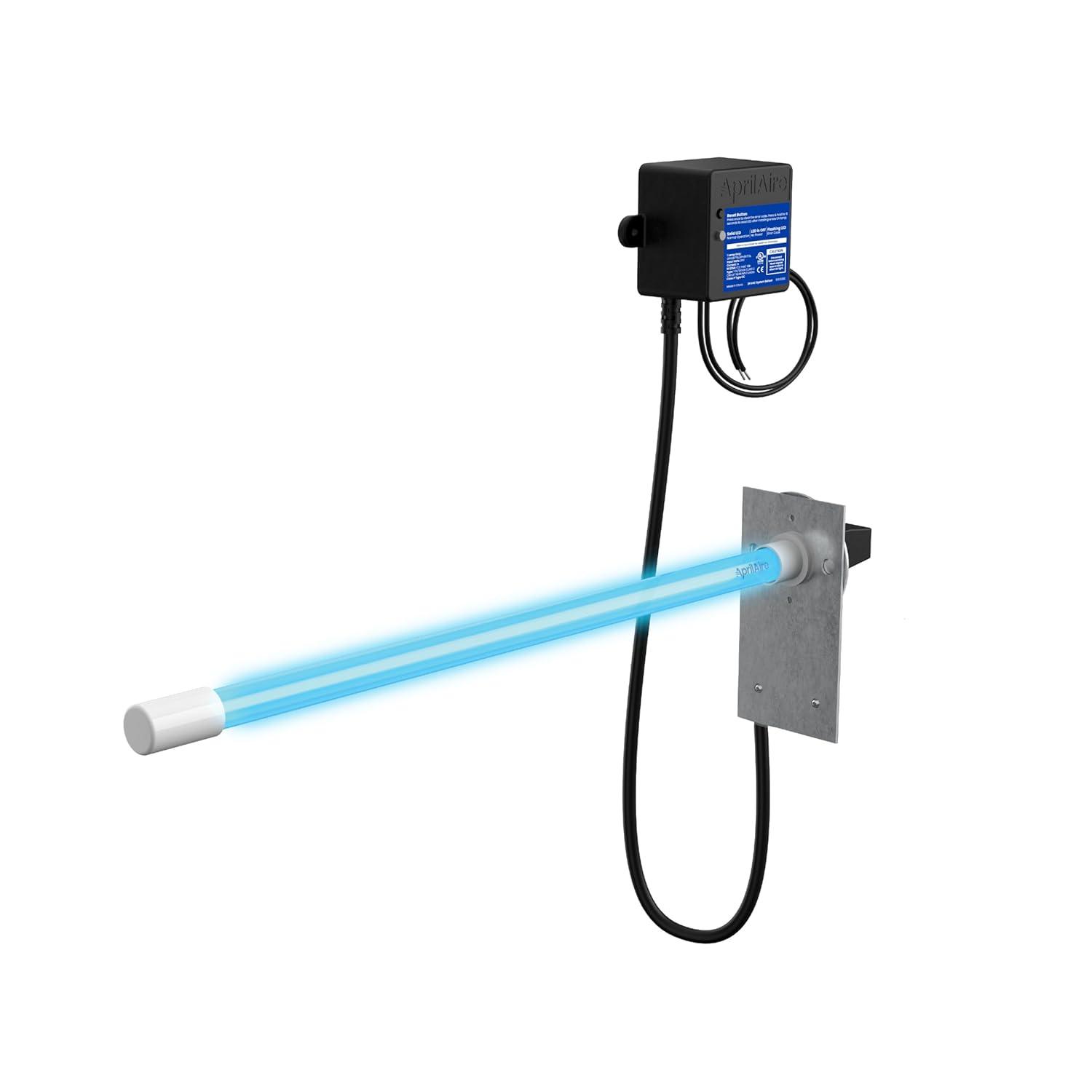 image:imageAprilAire AUV24V Residential WholeHouse Ultraviolet Light UVC Chemical Free Coil Cleaner 16 Bulb 254nm 17W 24V Two HVAC Mounting Options