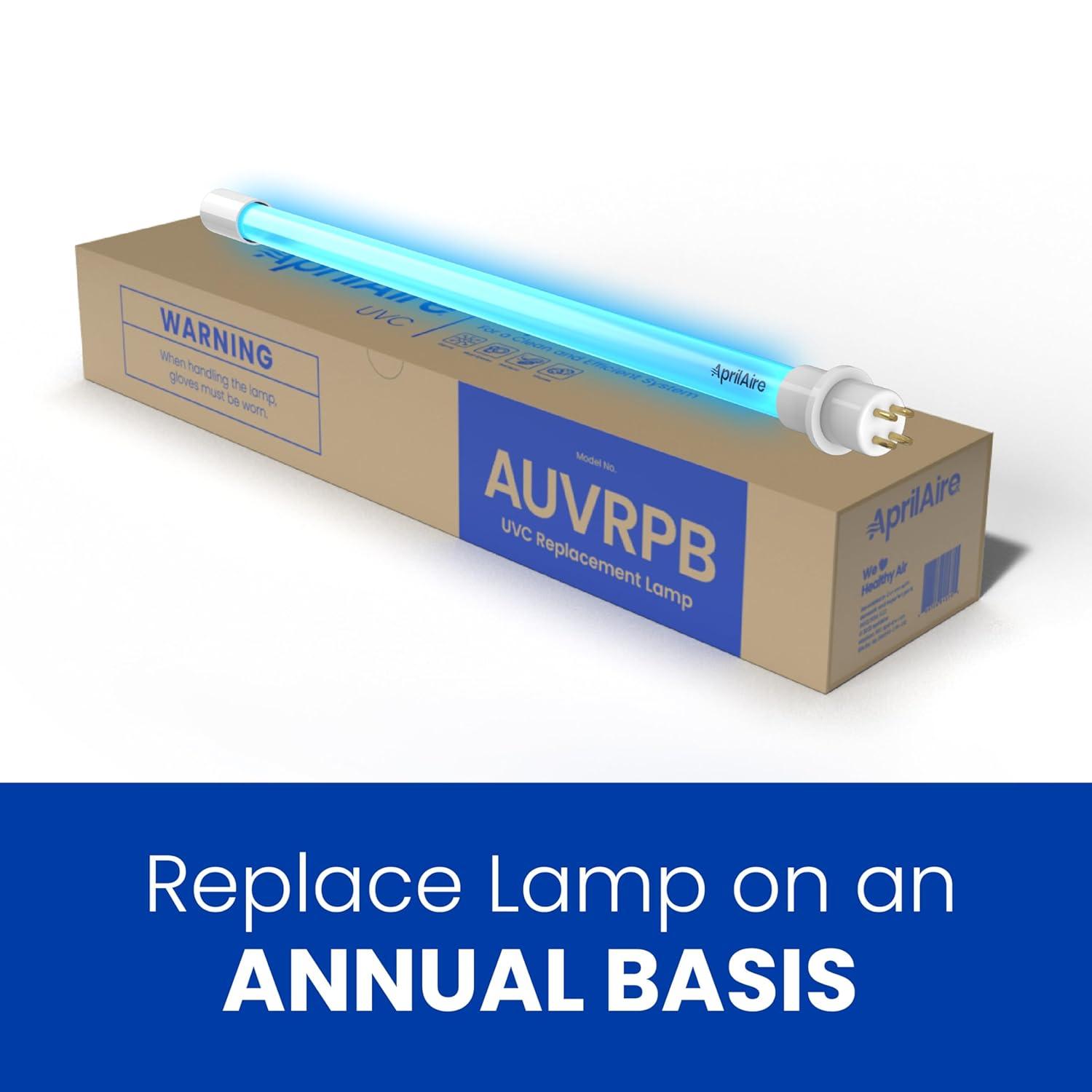 image:imageAprilAire AUV24V Residential WholeHouse Ultraviolet Light UVC Chemical Free Coil Cleaner 16 Bulb 254nm 17W 24V Two HVAC Mounting Options