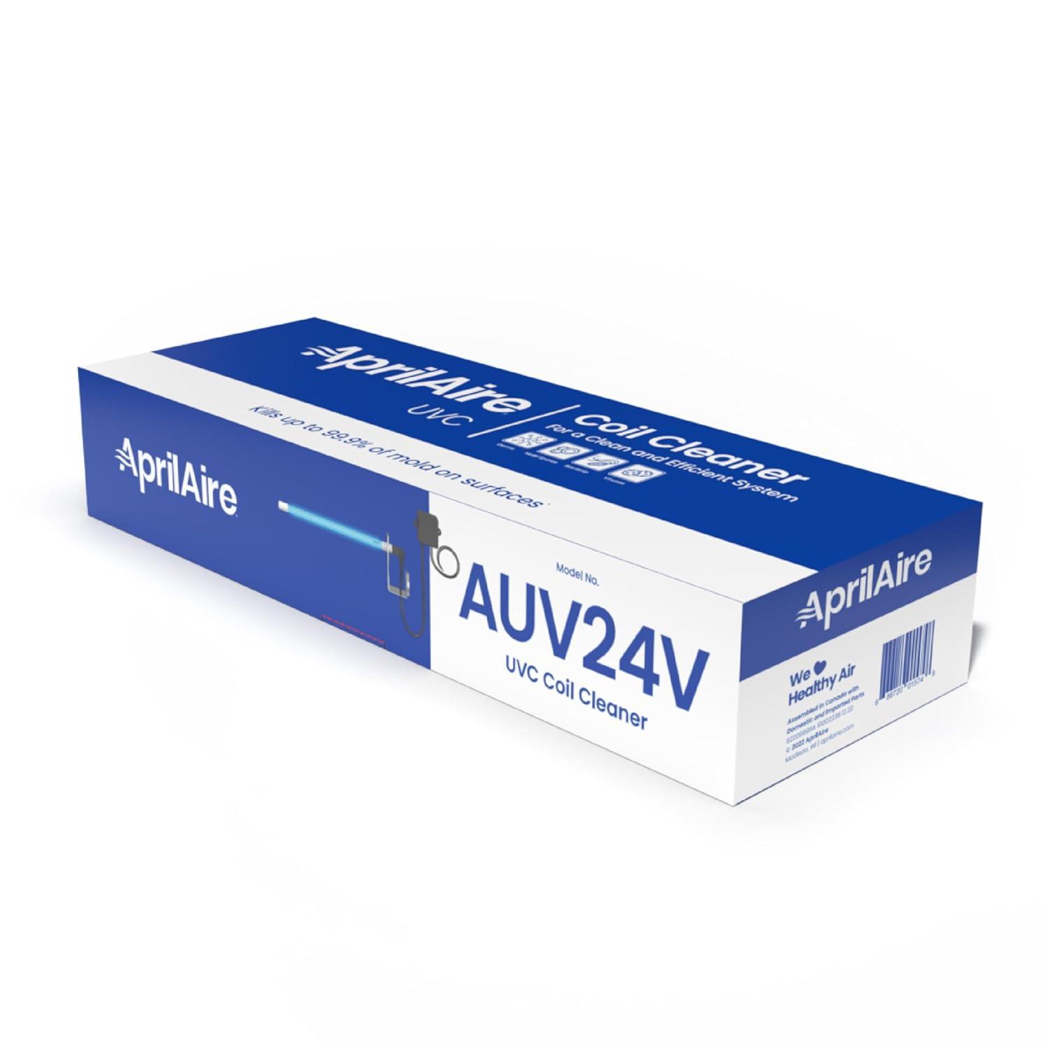 image:imageAprilAire AUV24V Residential WholeHouse Ultraviolet Light UVC Chemical Free Coil Cleaner 16 Bulb 254nm 17W 24V Two HVAC Mounting Options