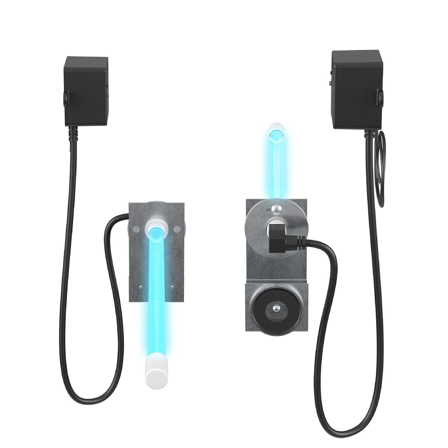 image:imageAprilAire AUV24V Residential WholeHouse Ultraviolet Light UVC Chemical Free Coil Cleaner 16 Bulb 254nm 17W 24V Two HVAC Mounting Options