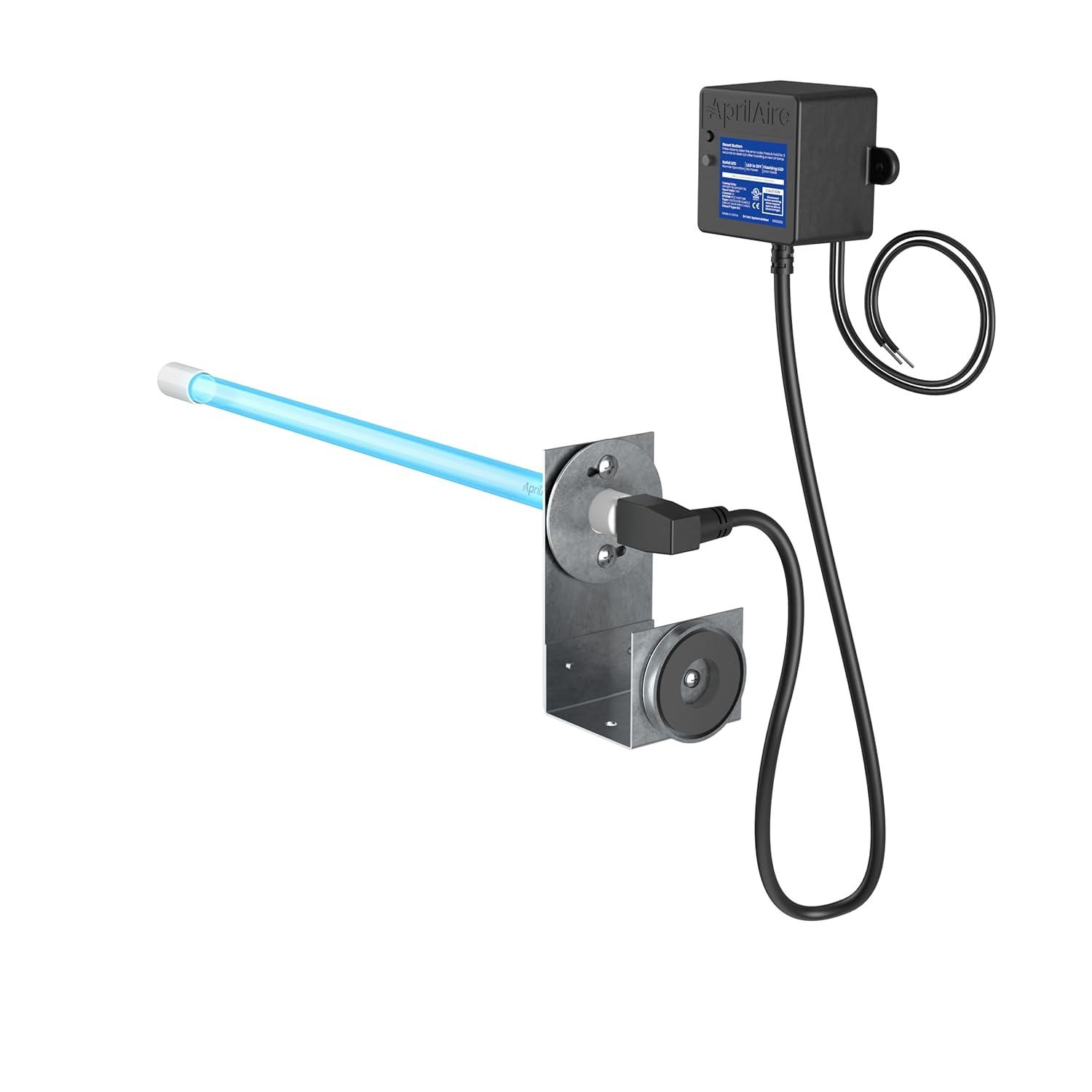 image:imageAprilAire AUV24V Residential WholeHouse Ultraviolet Light UVC Chemical Free Coil Cleaner 16 Bulb 254nm 17W 24V Two HVAC Mounting Options