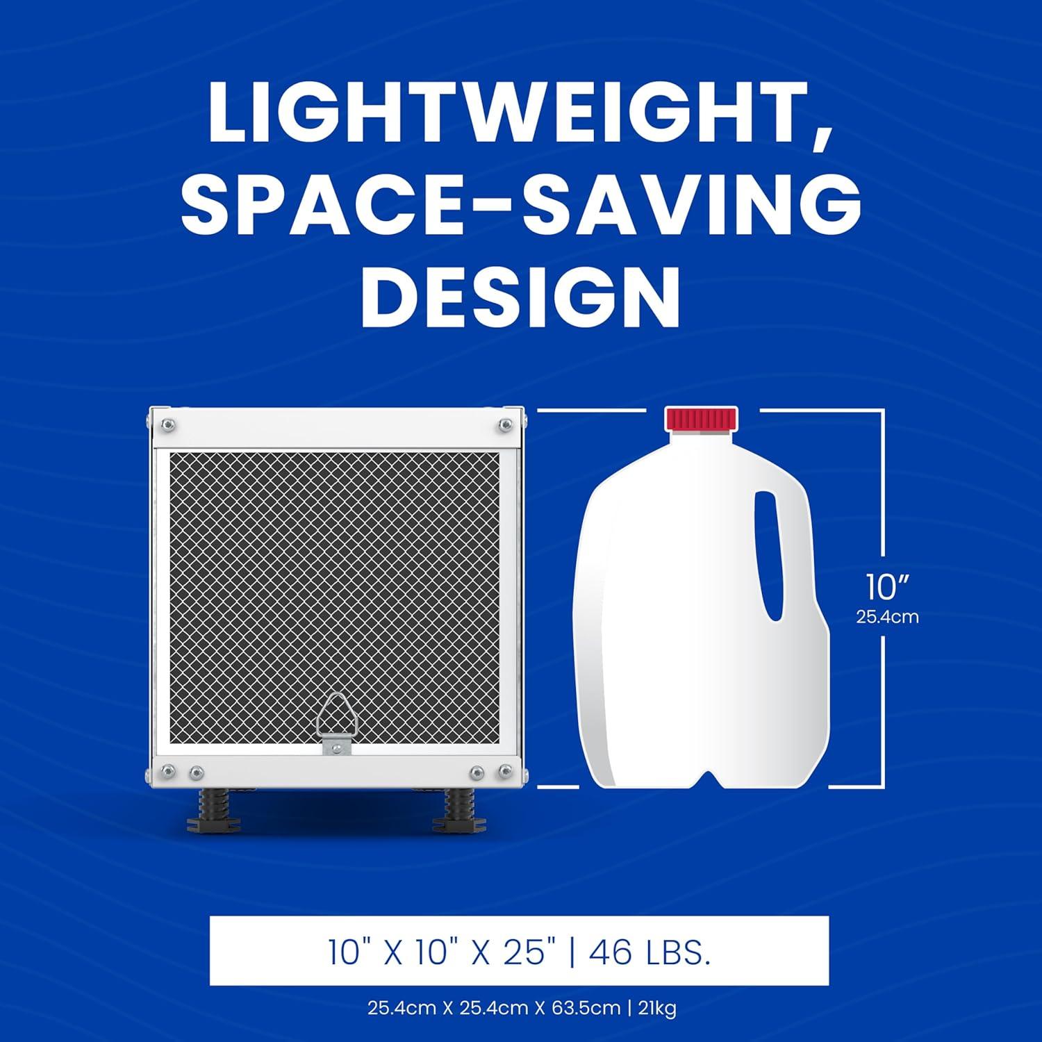image:imageAprilAire E050PZ 50Pint ProfessionalGrade WholeHouse Dehumidifier with drain hose for up to 1600 Sq Ft with S86WMUPR WiFi Thermostat Drain Hose Condensate Pump Bracket and Hanging Kit
