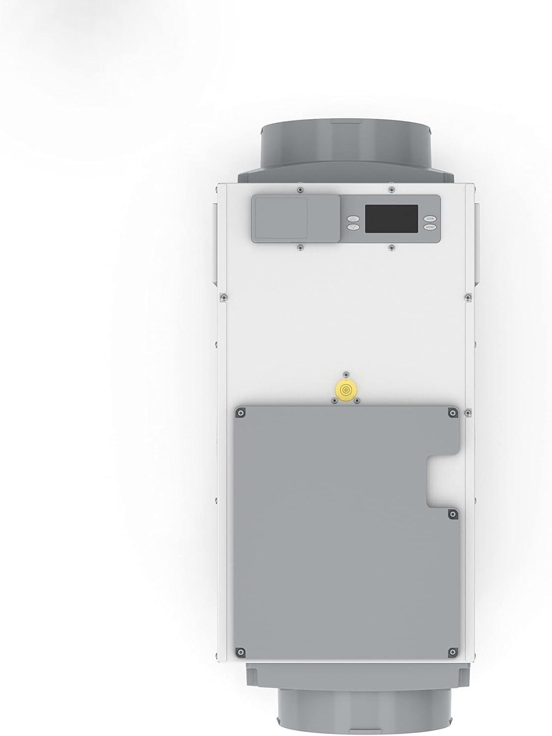 image:imageAprilAire E080 Whole House Dehumidifier for Basement amp Crawl Space 80Pint HighCapacity Commercial Dehumidifier for Homes Up to 4400 Sq Ft with Pump Drain Hose amp Hanging Kit for DIY InstallDehumidifier wWall Control