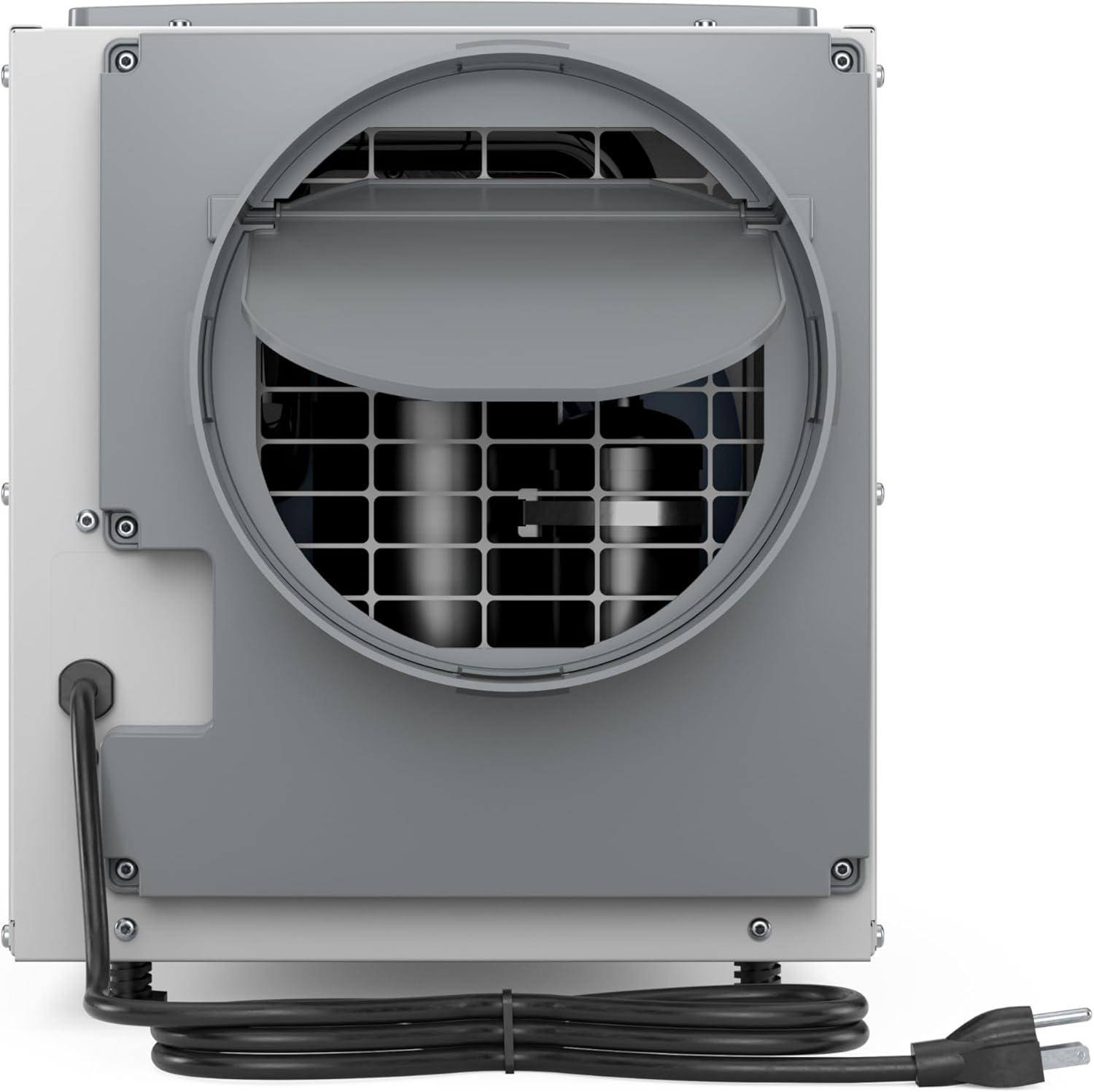 image:imageAprilAire E100W Smart WiFi WholeHouse Dehumidifier 100Pint ENERGY STAR Commercial Dehumidifier for Basement Crawl Space amp Home up to 4400 SqFt with Pump Drain Hose Hanging Kit MERV 11 FilterDehumidifier wWall Control