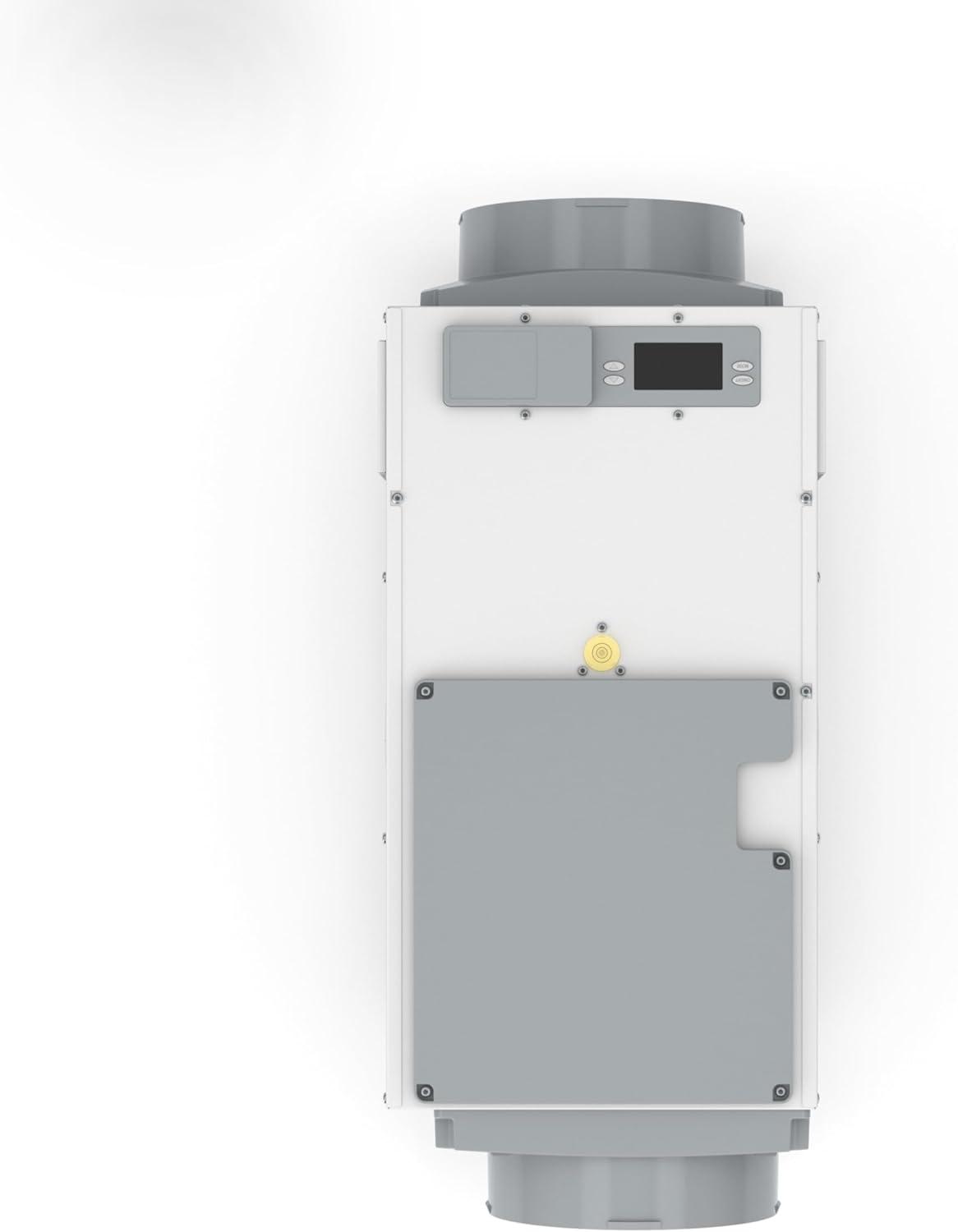 image:imageAprilAire E100W Smart WiFi WholeHouse Dehumidifier 100Pint ENERGY STAR Commercial Dehumidifier for Basement Crawl Space amp Home up to 4400 SqFt with Pump Drain Hose Hanging Kit MERV 11 FilterDehumidifier
