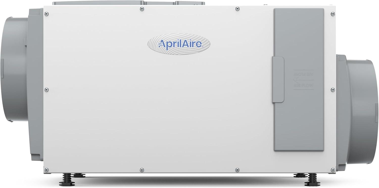 image:imageAprilAire E100W Smart WiFi WholeHouse Dehumidifier 100Pint ENERGY STAR Commercial Dehumidifier for Basement Crawl Space amp Home up to 4400 SqFt with Pump Drain Hose Hanging Kit MERV 11 FilterDehumidifier wWall Control
