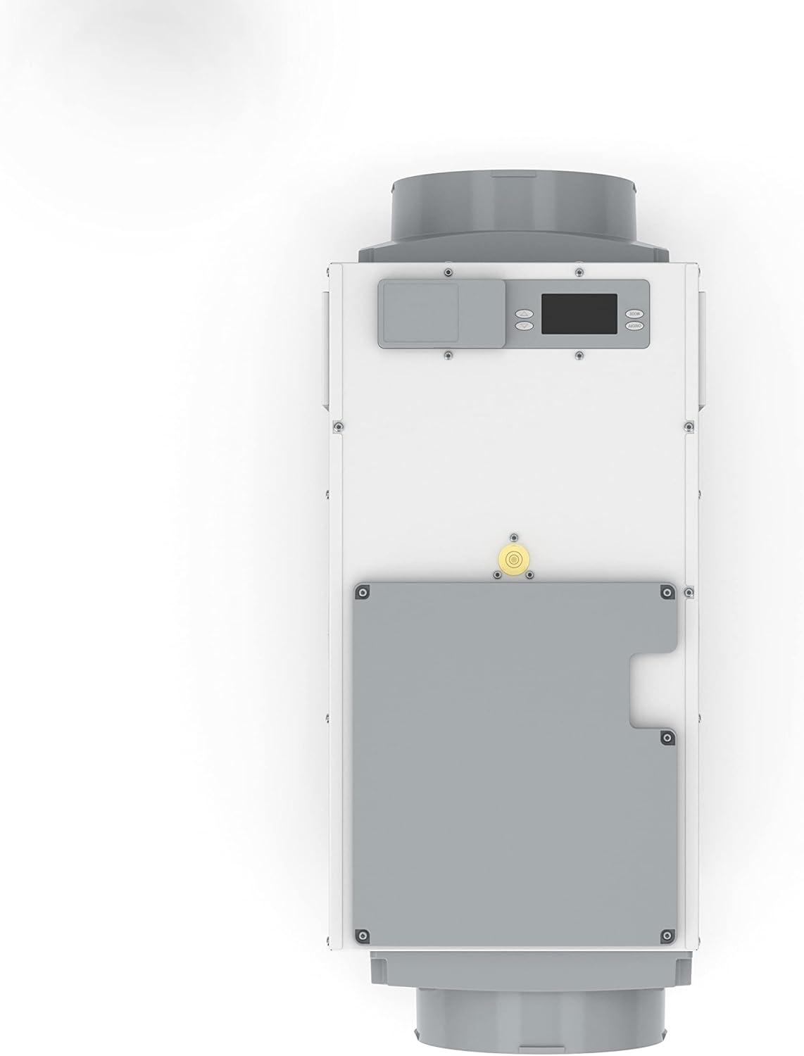 image:imageAprilAire E100W Smart WiFi WholeHouse Dehumidifier 100Pint ENERGY STAR Commercial Dehumidifier for Basement Crawl Space amp Home up to 4400 SqFt with Pump Drain Hose Hanging Kit MERV 11 FilterDehumidifier wWall Control