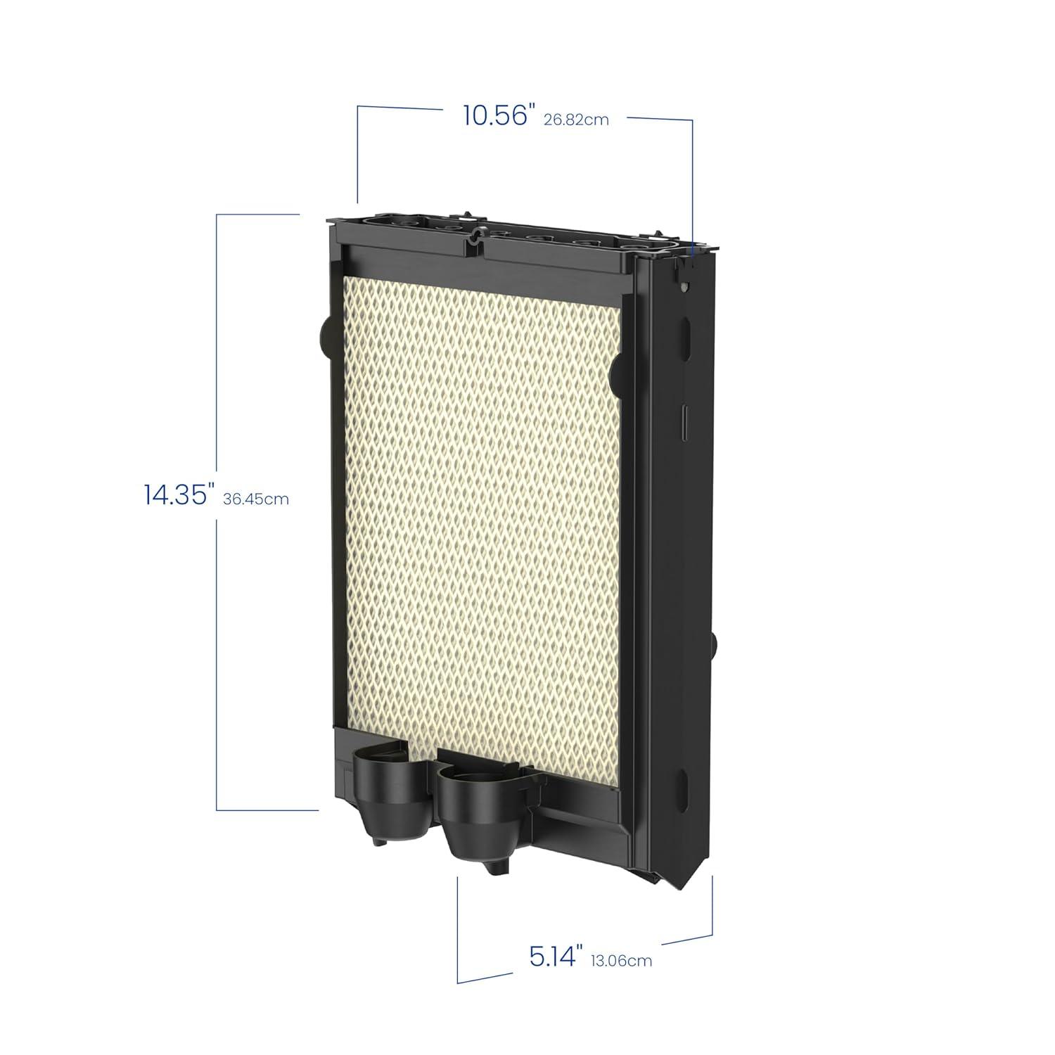 image:imageAprilAire H445EZ1 Humidifier FilterWater Panel Assembly Replacement Kit for AprilAire WholeHouse Humidifier Models 400 400A 400M 2packWater Panel EZKit Humidifier Filter Kit