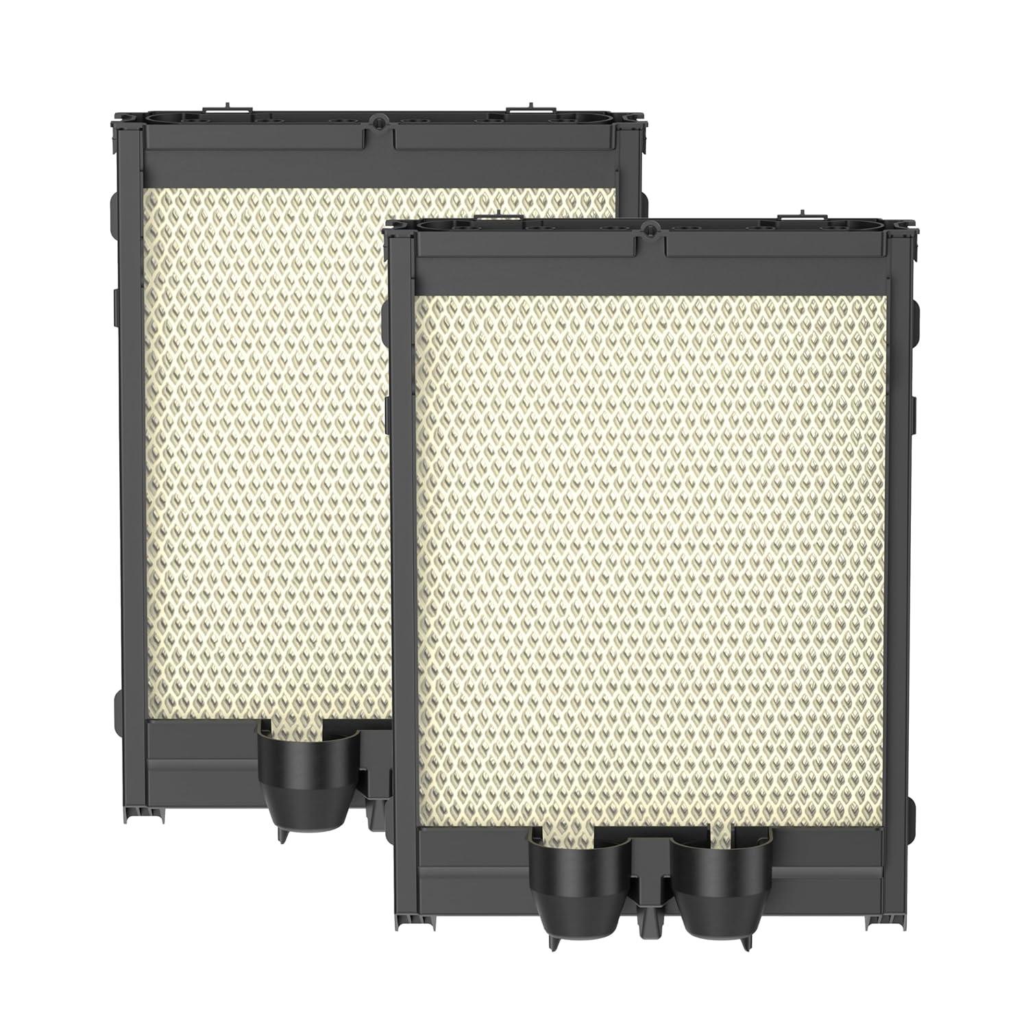 image:imageAprilAire H445EZ1 Humidifier FilterWater Panel Assembly Replacement Kit for AprilAire WholeHouse Humidifier Models 400 400A 400M 2packWater Panel EZKit Humidifier Filter Kit