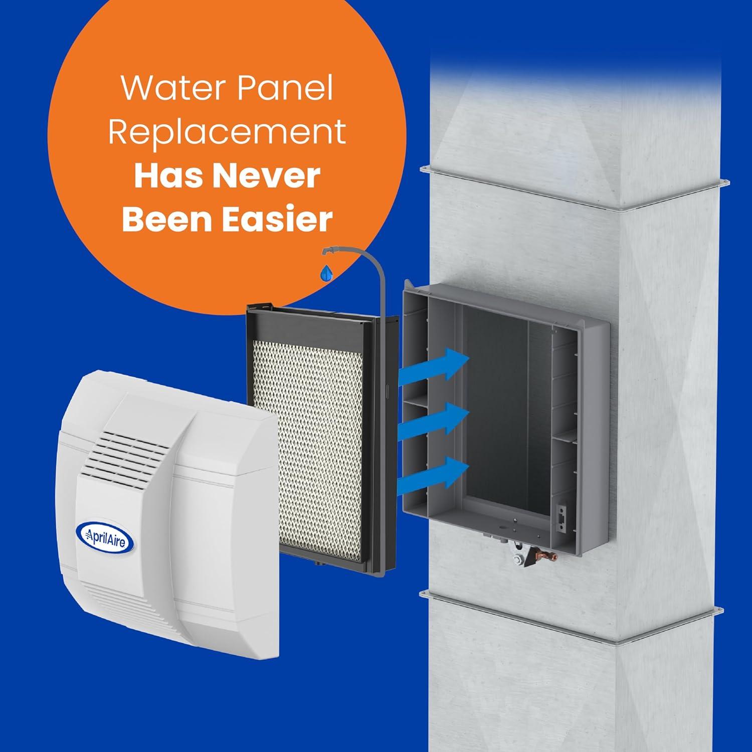 image:imageAprilAire H735EZ1 Humidifier FilterWater Panel Assembly Replacement Kit for AprilAire WholeHouse Humidifier Models 700 700A and 700MWater Panel EZKit Humidifier Filter Kit