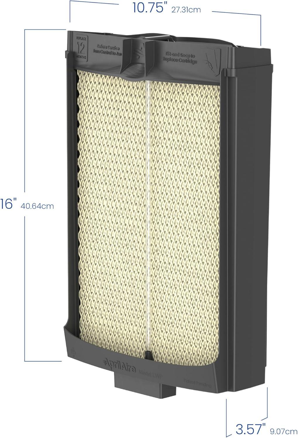 image:imageAprilAire HYDROL HydroCore OnePiece Replacement Water Panel Filter Cartridge for 620 and 720 Series WholeHouse Humidifiers Pack of 1Standard