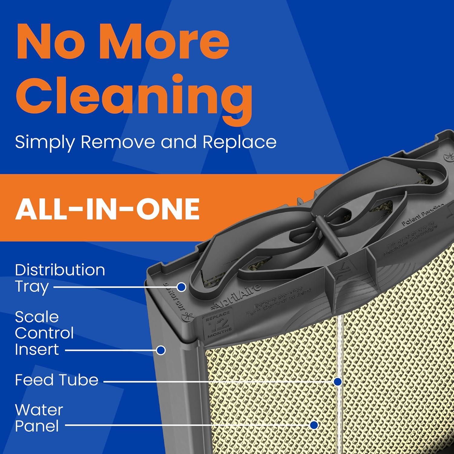 image:imageAprilAire HYDROL HydroCore OnePiece Replacement Water Panel Filter Cartridge for 620 and 720 Series WholeHouse Humidifiers Pack of 1Standard