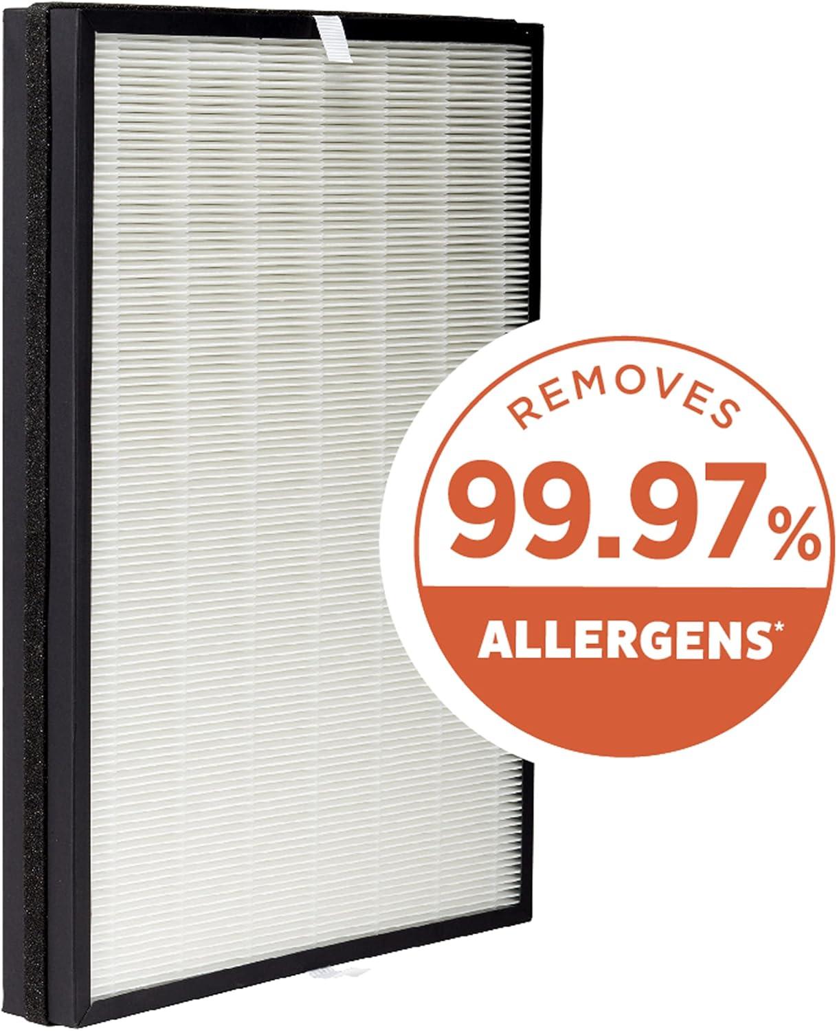 image:imageAprilAire RF09550V Virus Allergy Pet True HEPA Air Purifier Replacement Filter for AprilAire 9550 Room Air Purifier Captures Viruses Allergens Bacteria Pet Hair amp Dander Ozone FreeALLERGY True HEPA Filter