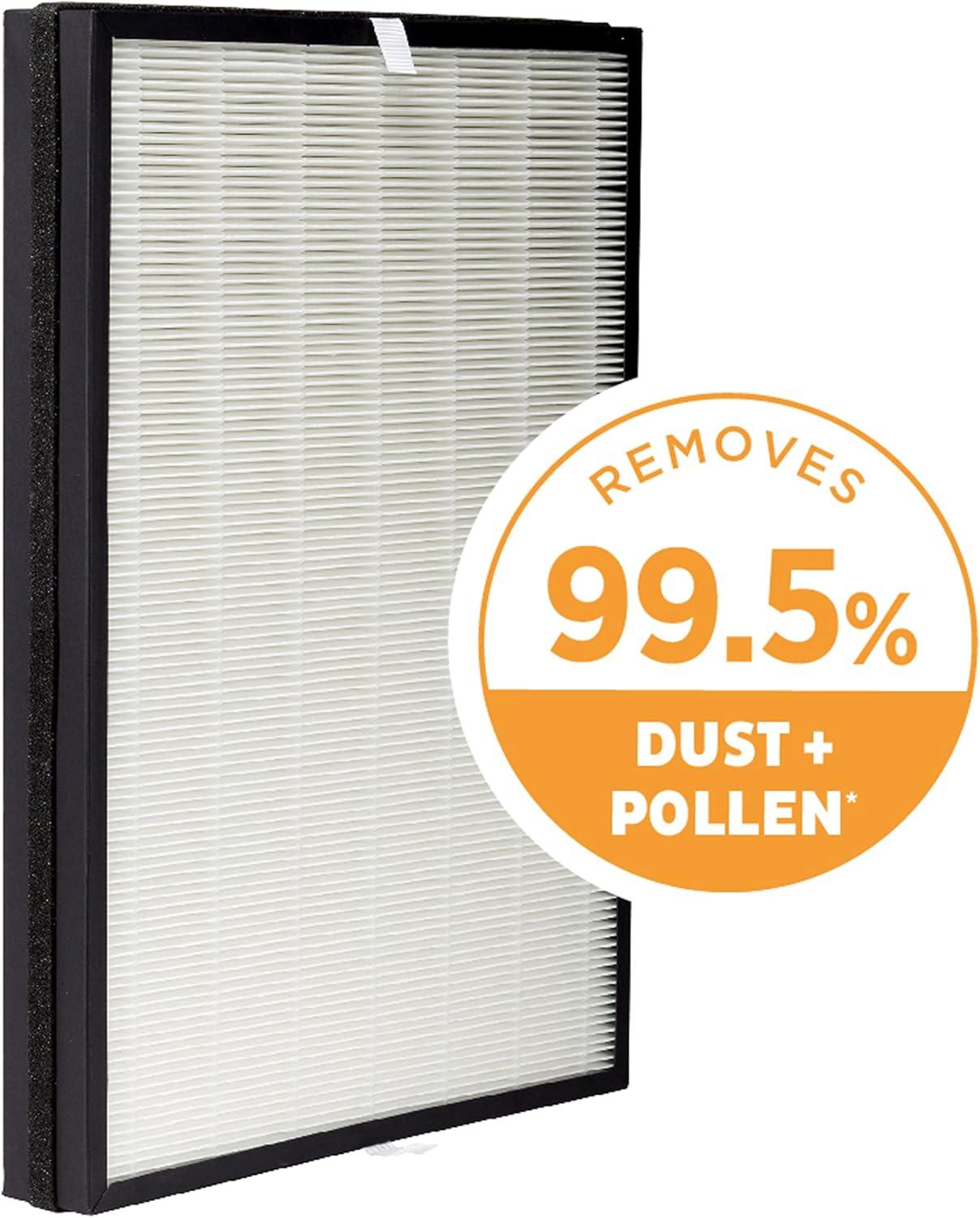image:imageAprilAire RF09550V Virus Allergy Pet True HEPA Air Purifier Replacement Filter for AprilAire 9550 Room Air Purifier Captures Viruses Allergens Bacteria Pet Hair amp Dander Ozone FreeCLEAN HEPA Type Filter