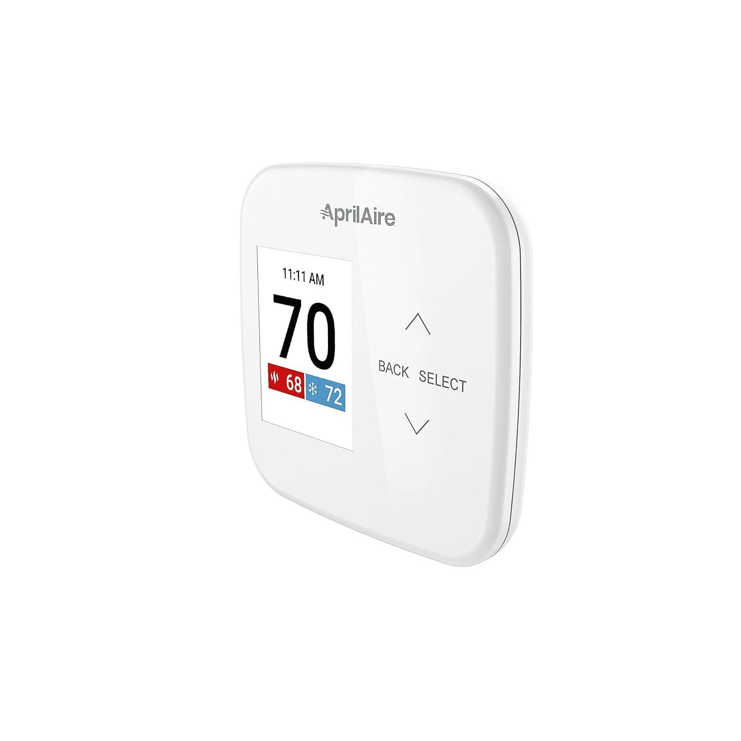 image:imageAprilAire S86NMU Programmable Thermostat MultiStage Universal 2H2C HeatCool Stages or 4H2C Heat Pump Stages